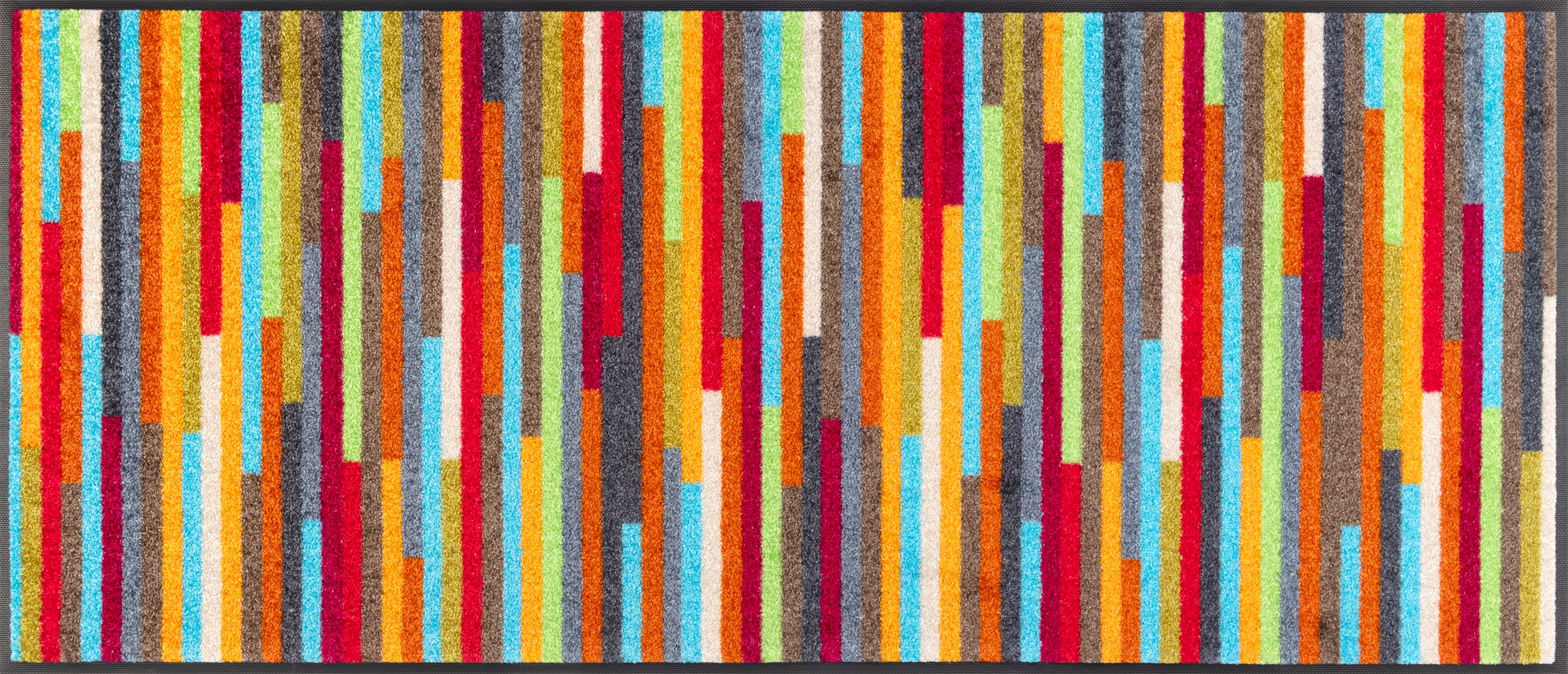 wash+dry by Kleen-Tex Teppich "Mikado Stripes" rechteckig 7 mm Höhe modernes Streifen Design, rutschhemmend, waschbar