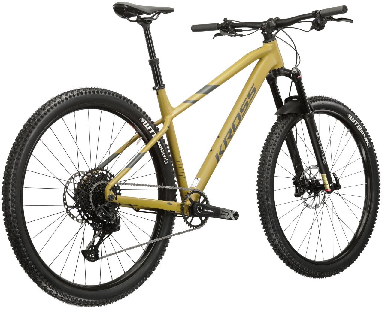 Kross Mountainbike »KROSS MTB Hardtail Level 6.0 29" braun 12 Gänge«, 12 Gang, SRAM, NX EAGLE Schaltwerk, Kettenschaltung