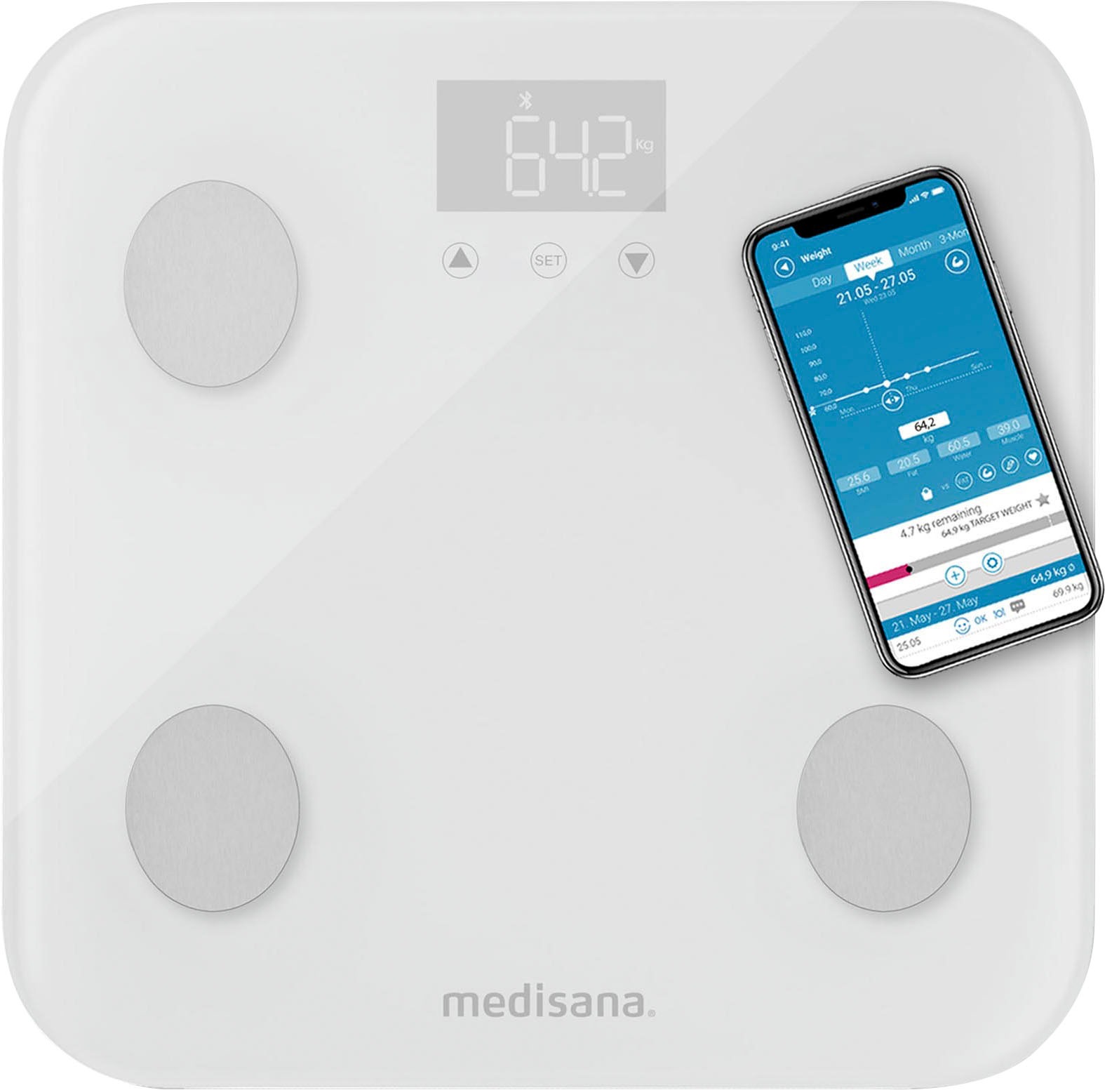 Medisana Körper-Analyse-Waage »BS600«