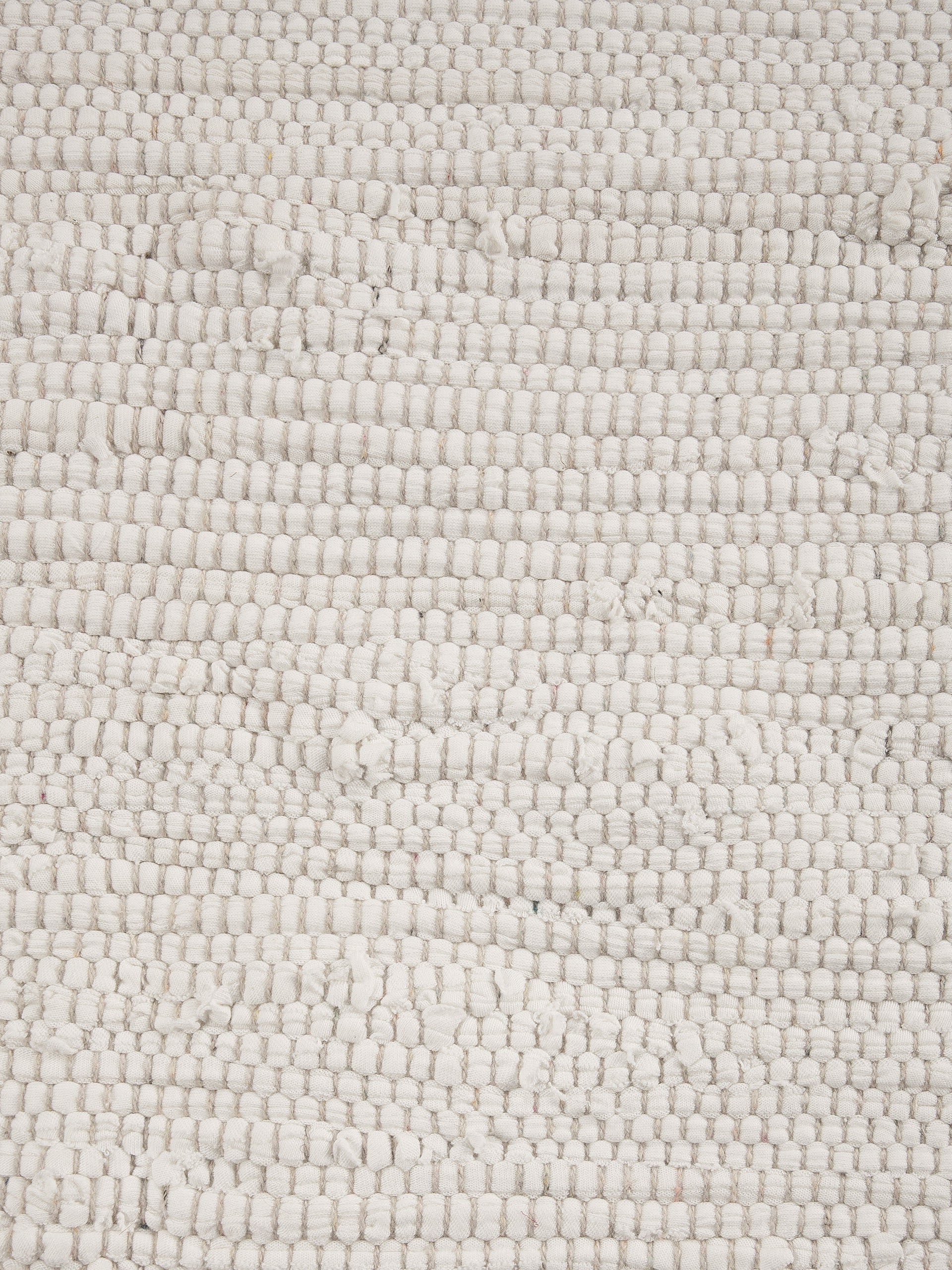 carpetfine Teppich »Kelim Chindi uni«, rechteckig, Wendeteppich, reine Baumwolle, handgewebt, Uni-Farben, mit Fransen