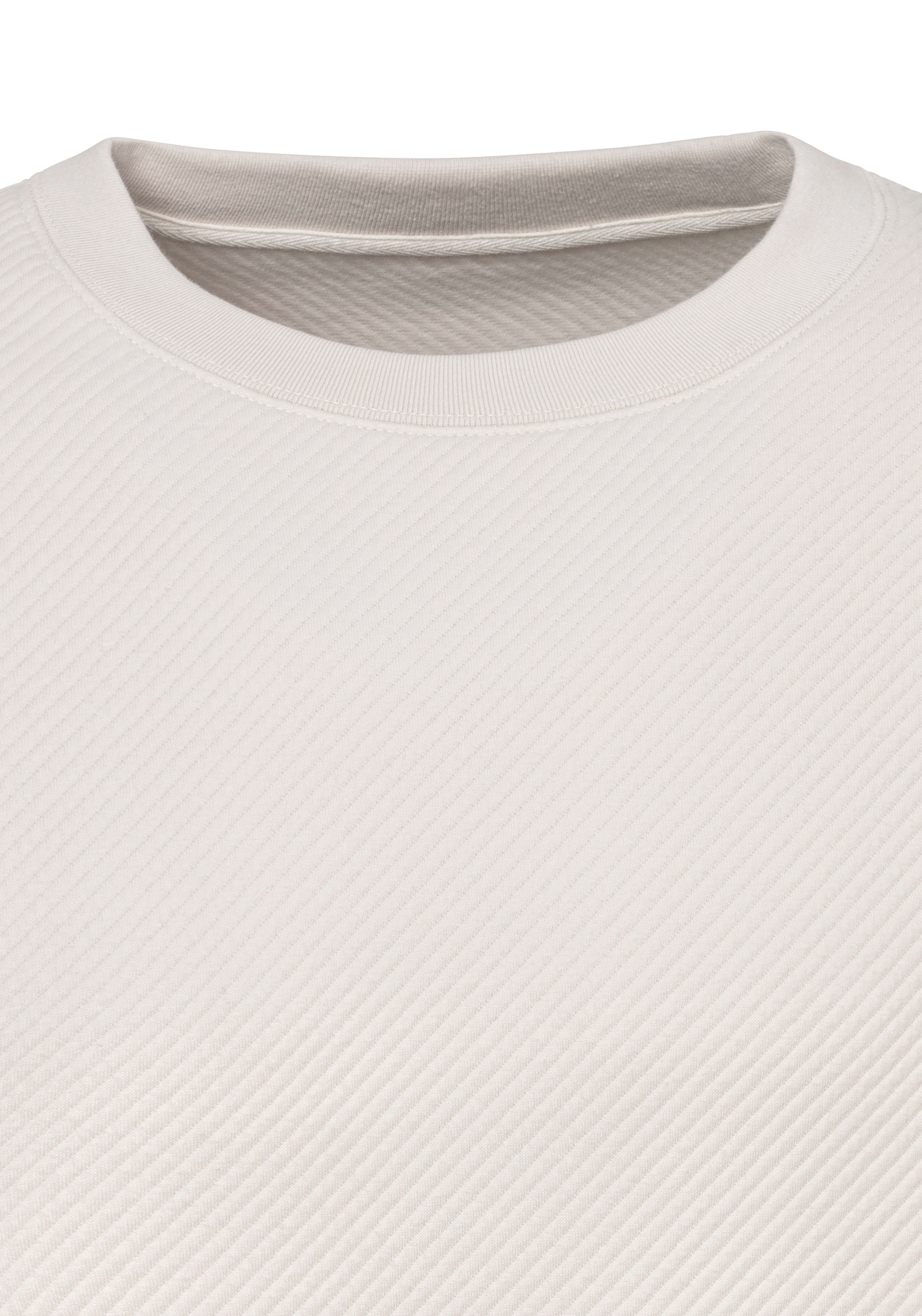 John Devin Men's Sweatshirt Cream 3XL 3