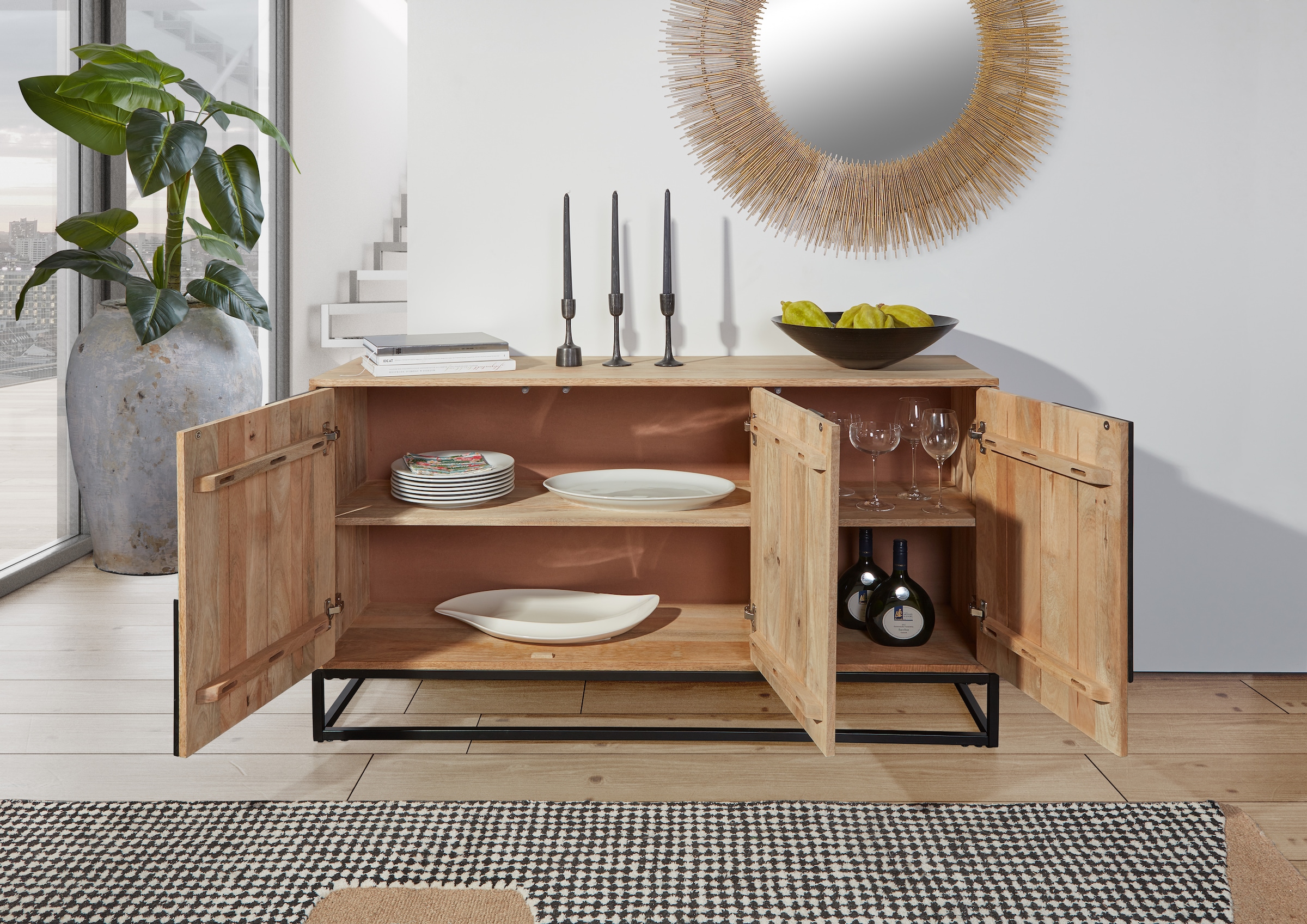 Gutmann Factory Sideboard, Kommode, Breite 140 cm günstig online kaufen