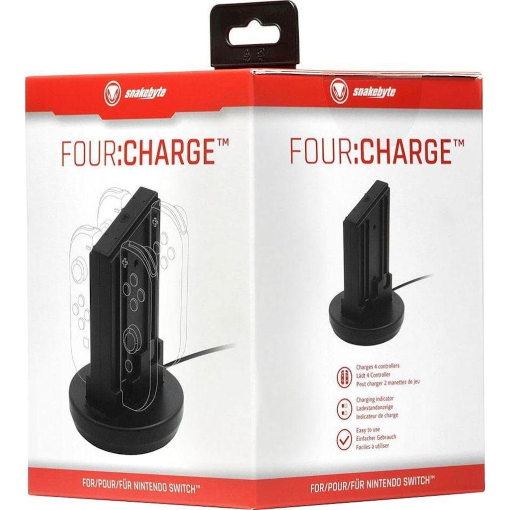 Snakebyte Controller-Ladestation »Four:Charge™«