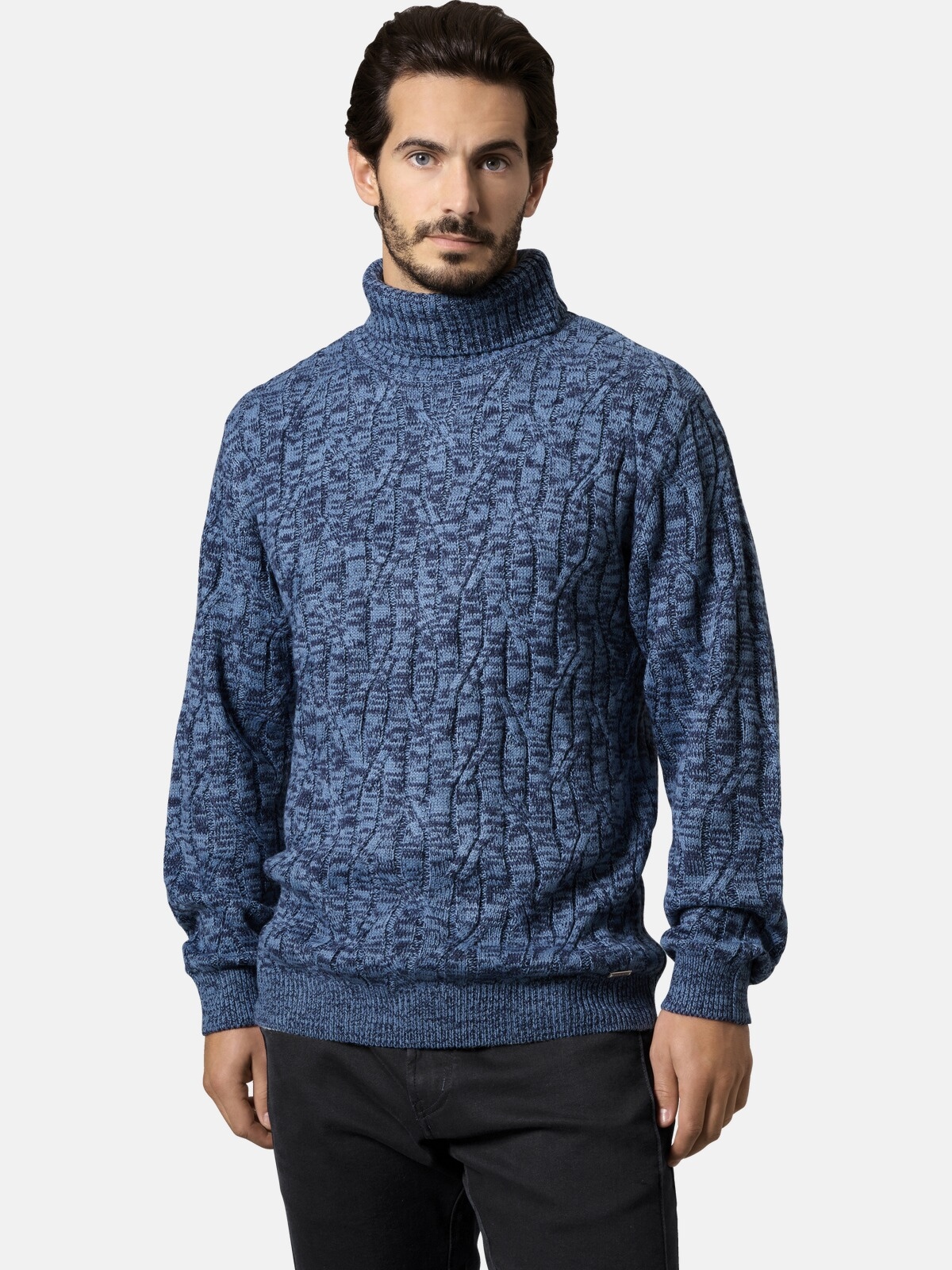 Babista Rollkragenpullover "Pullover MILANVIO", mit Zopfstrickmuster