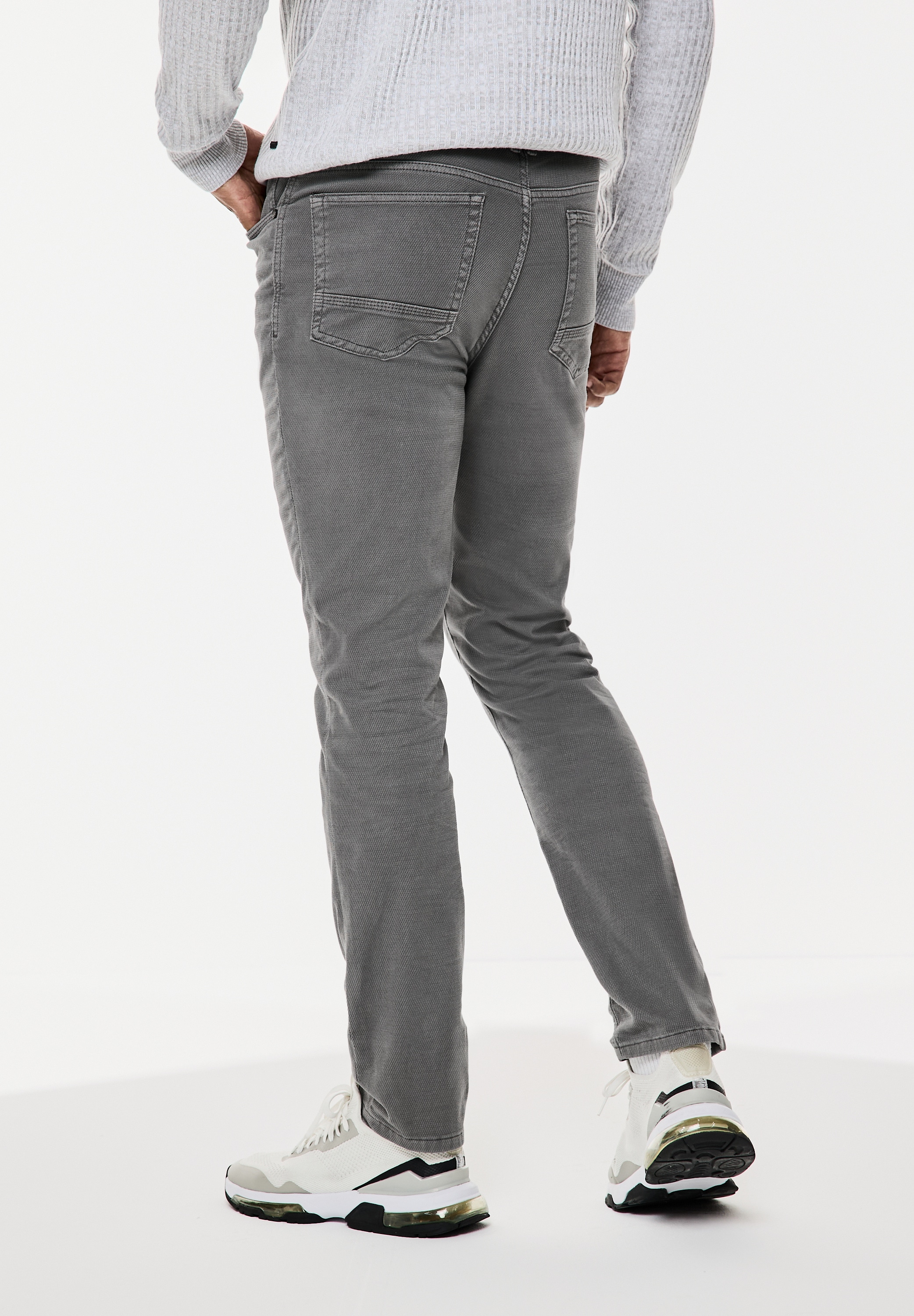 STREET ONE MEN 5-Pocket-Hose, aus Baumwolle mit Stretchanteil günstig online kaufen