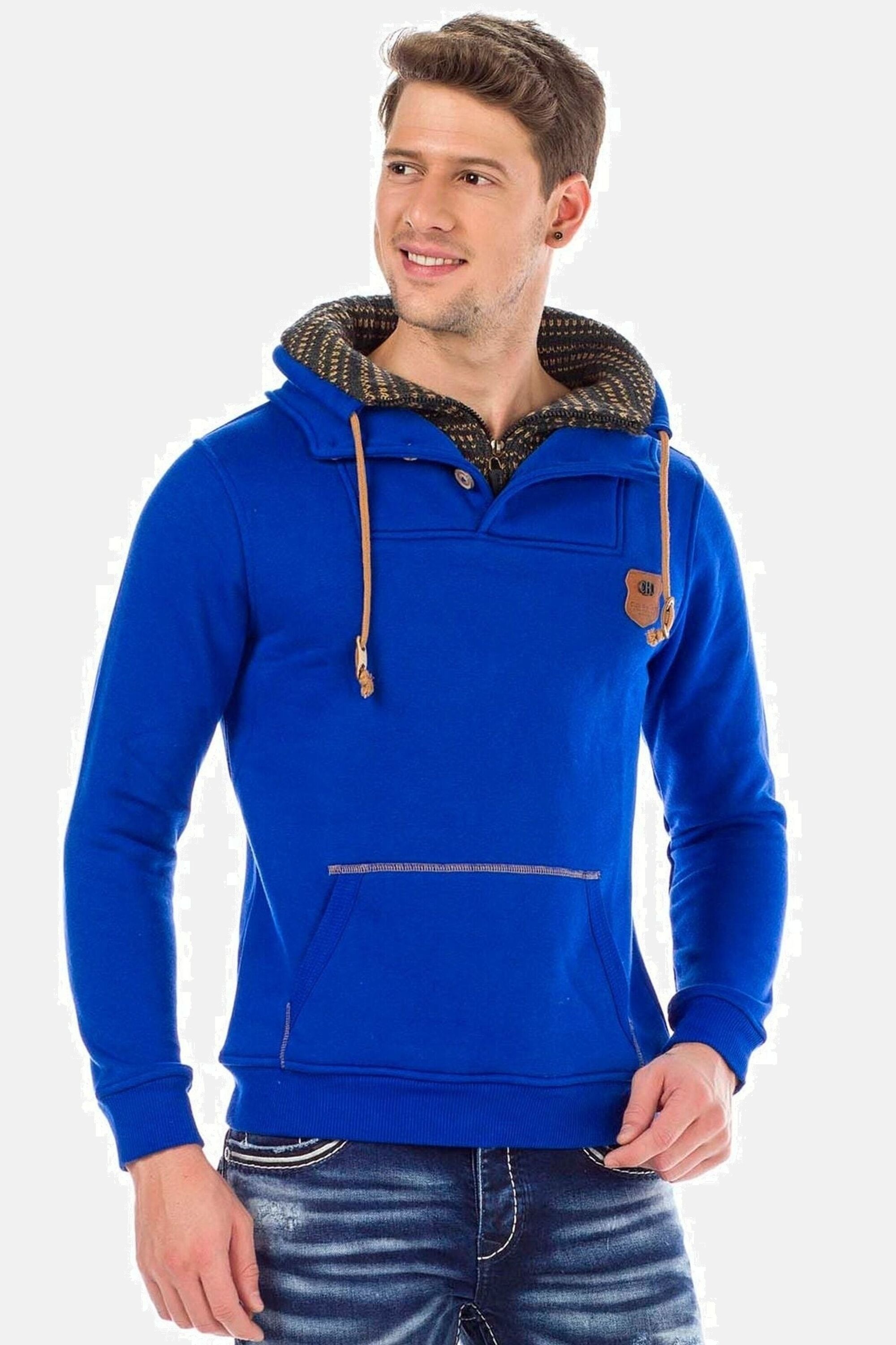 Cipo & Baxx Sweatshirt »Pullover«, im coolen Look, C-44200