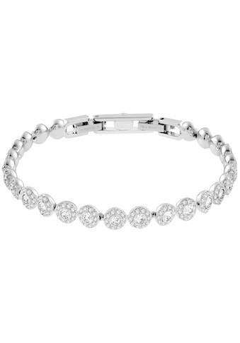 Armband »ANGELIC, WEISS, RHODINIERT, 5071173«, mit Swarovski® Kristallen