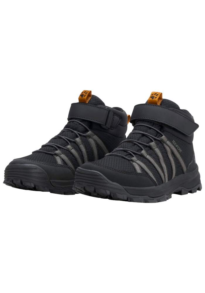 Jack Wolfskin Wanderschuh "WILD HIKE TEXAPORE MID VC K" Wasserdicht, Trekkingschuh