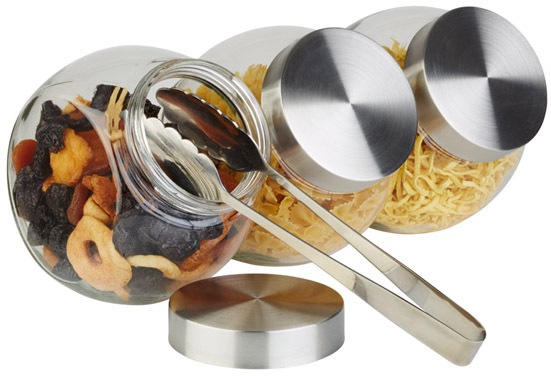 Thumbnail - APS Vorratsglas Set, 4 Stk. tlg. 1000 ml