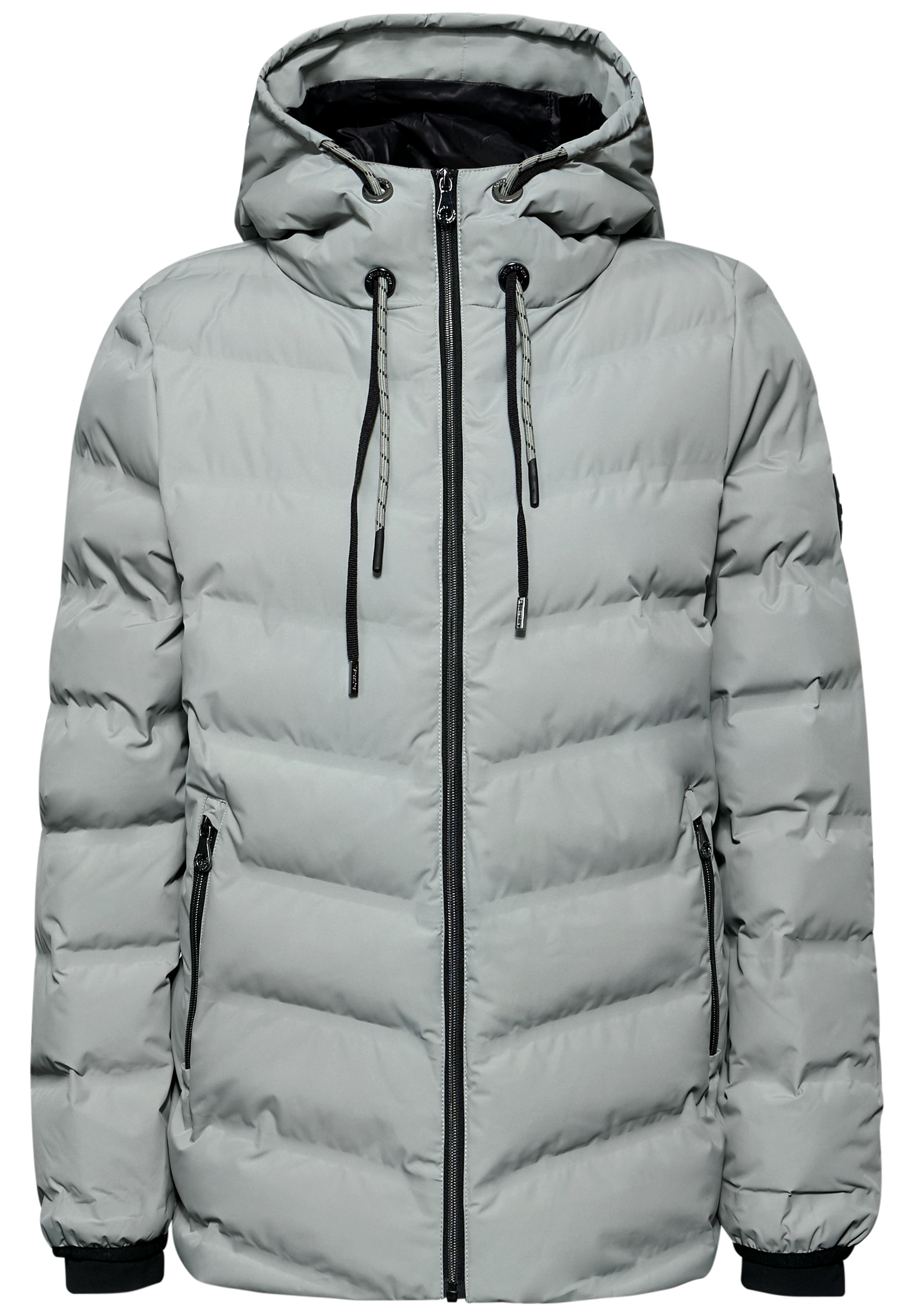 STREET ONE Steppjacke mit Kapuze mit Kapuze mit Tunnelzugband