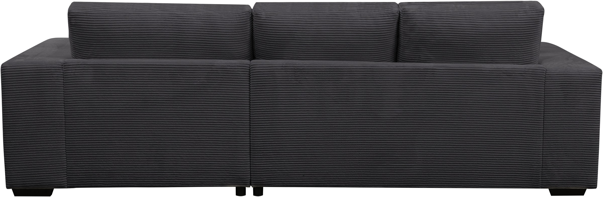 WERK2 Ecksofa »Eden modern und zeitlos, geschmackvolles Sofa, Breite 286cm, L-Form«, Design Ecksofa in Cord mit besonders weichem Sitzkomfort