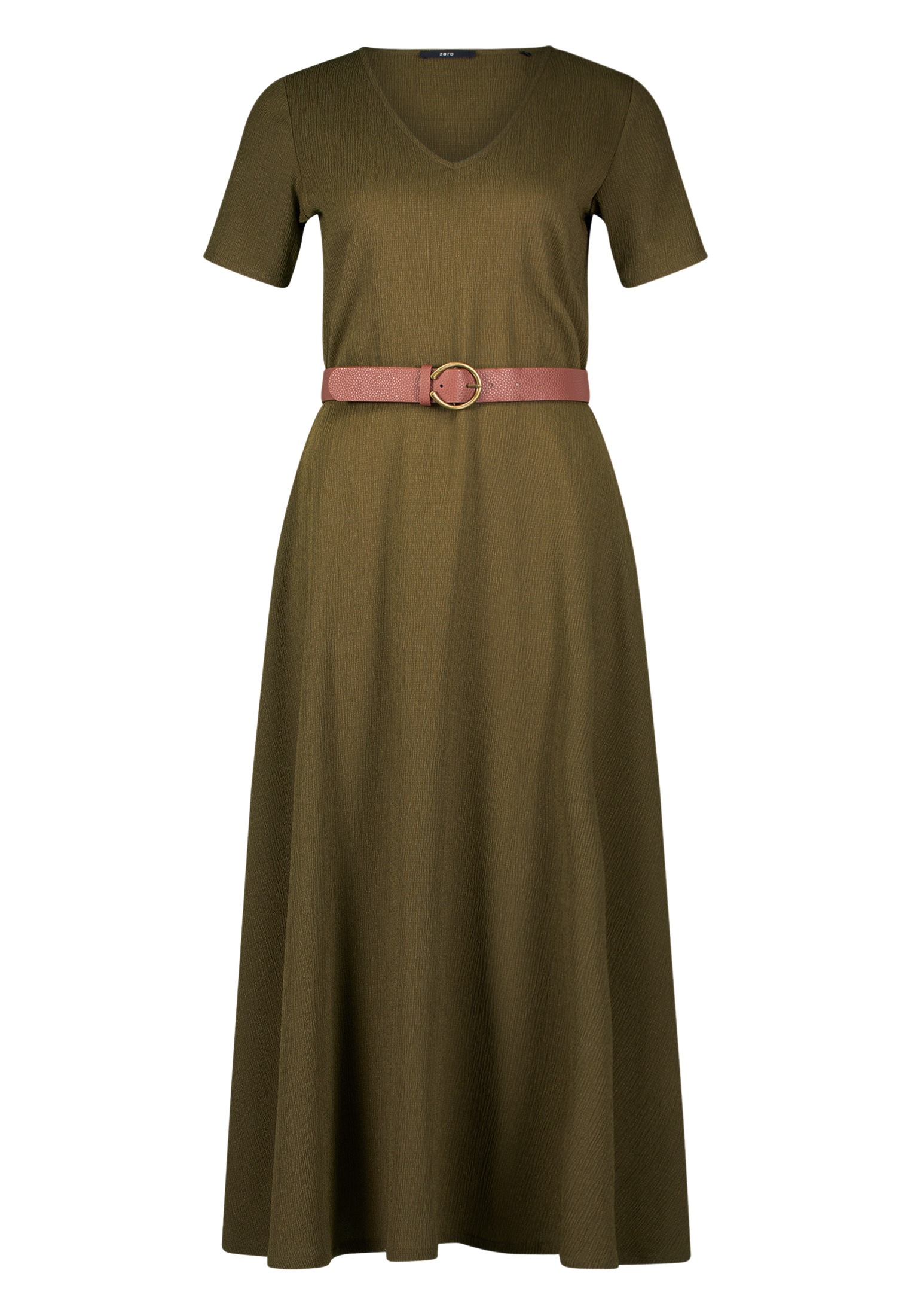 Zero Midikleid "zero Damen Midikleid mit Gürtel", Gürtel günstig online kaufen