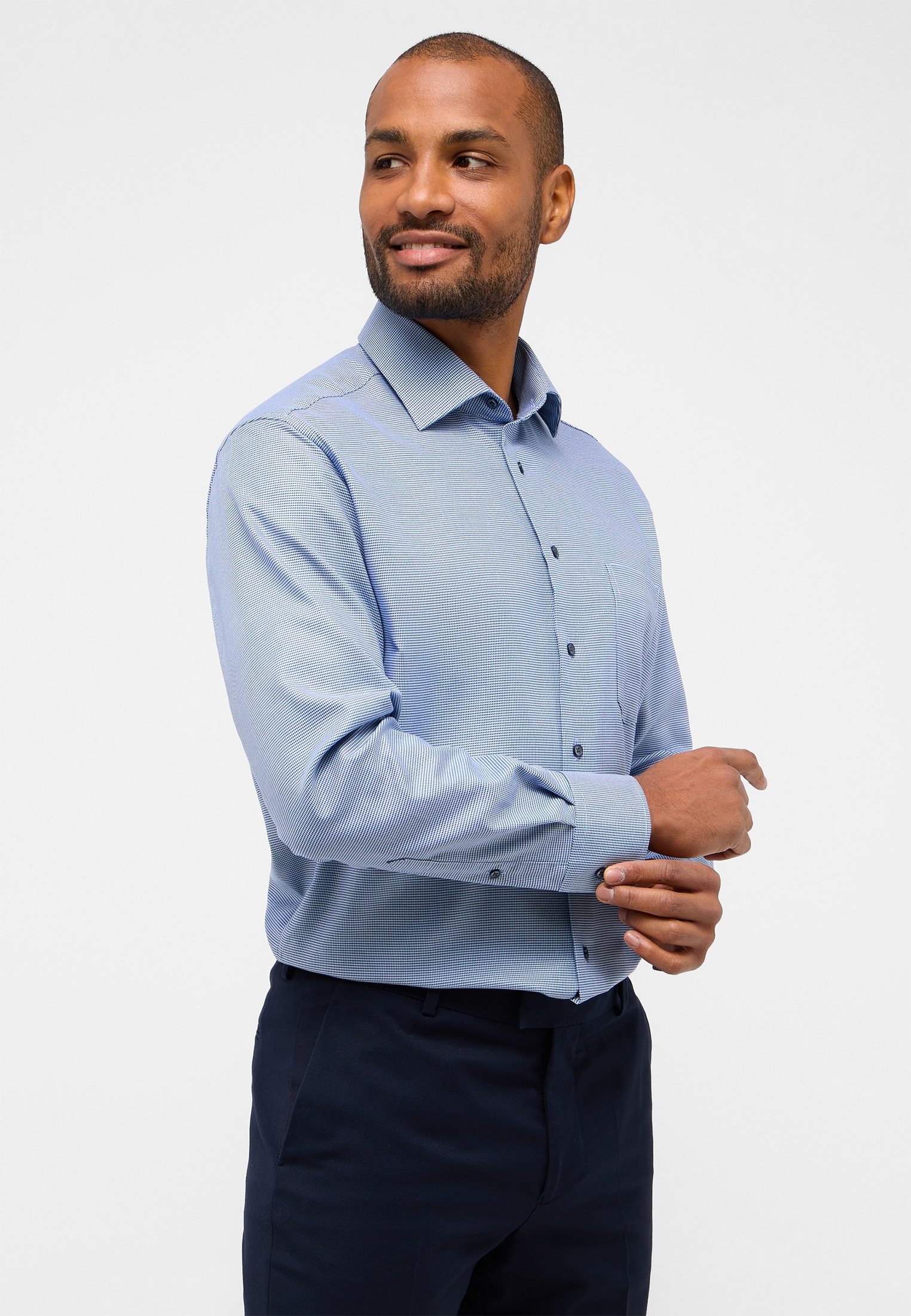 Eterna Langarmhemd "MODERN FIT", NON IRON (bügelfrei) günstig online kaufen