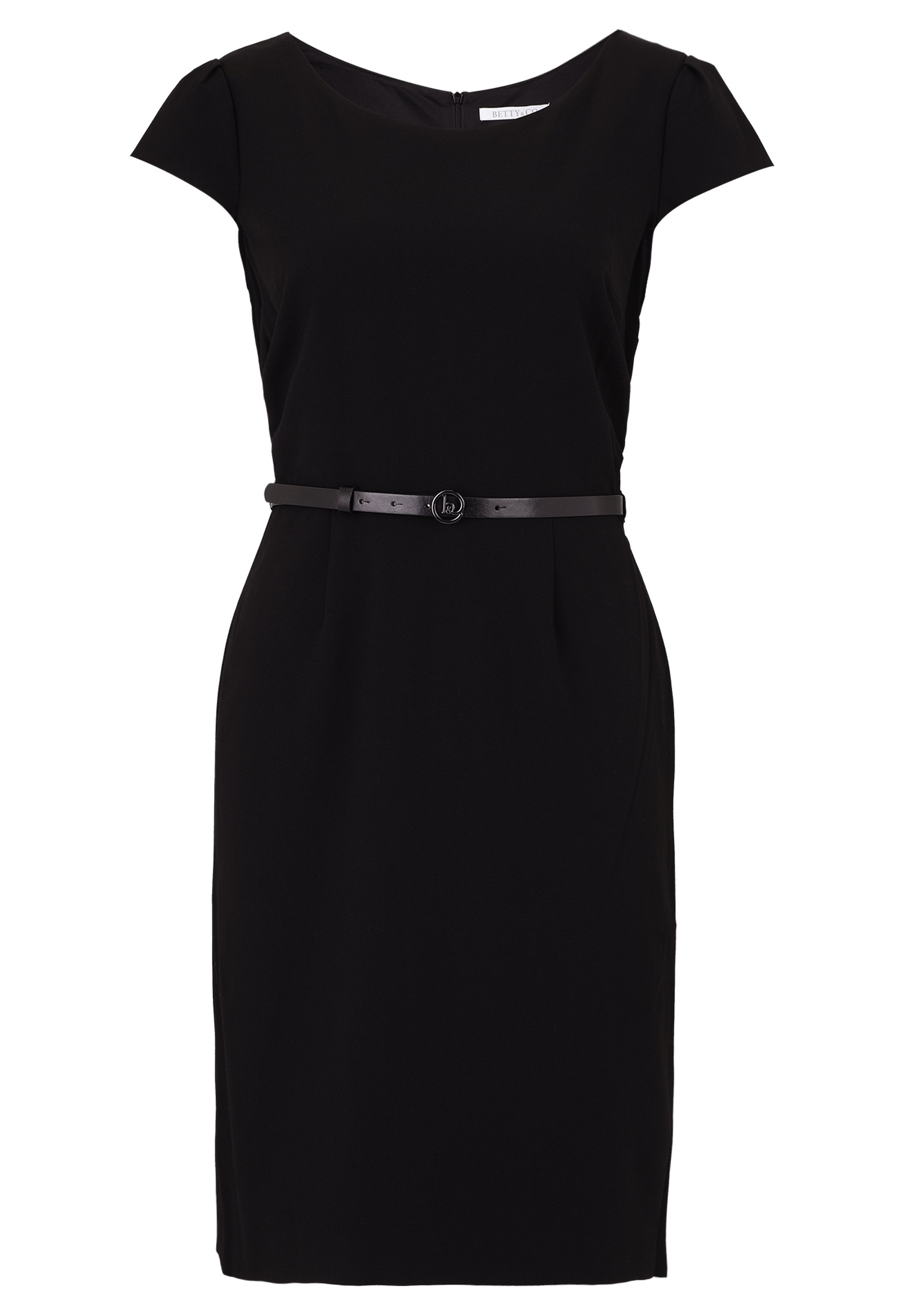 Betty&Co Etuikleid "Betty & Co Damen Etuikleid mit Gürtel", Gürtel günstig online kaufen