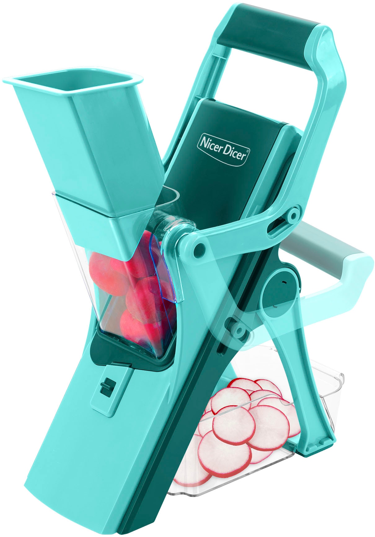 Genius Gemüseschneider »Nicer Dicer Mando, Zerkleiner, 10-tlg.«, sicher und präzise