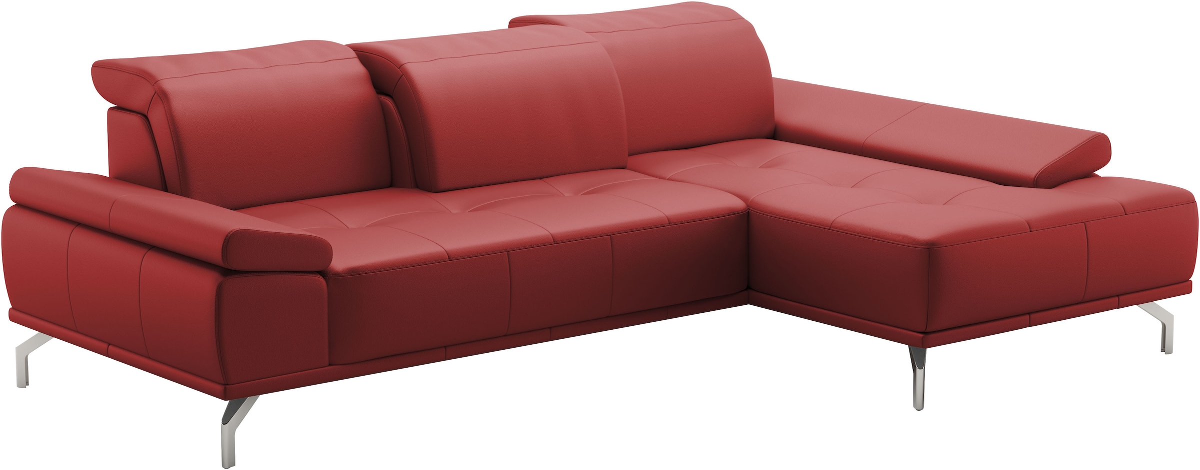 Places of Style Ecksofa »Caluna«, Inkl.Sitztiefenverstellung