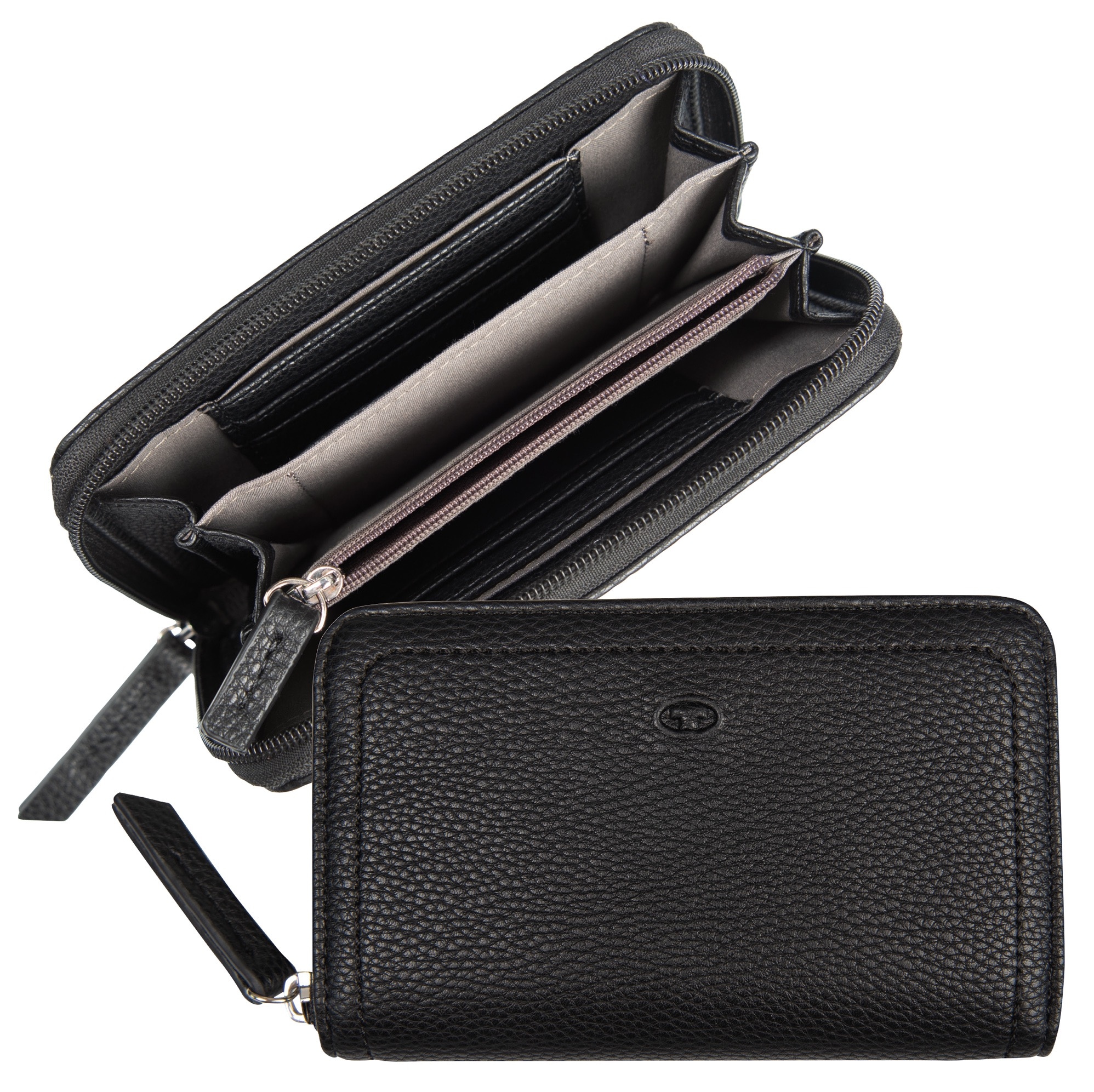 TOM TAILOR Geldbörse »ELA Medium zip wallet«, im dezenten Stil