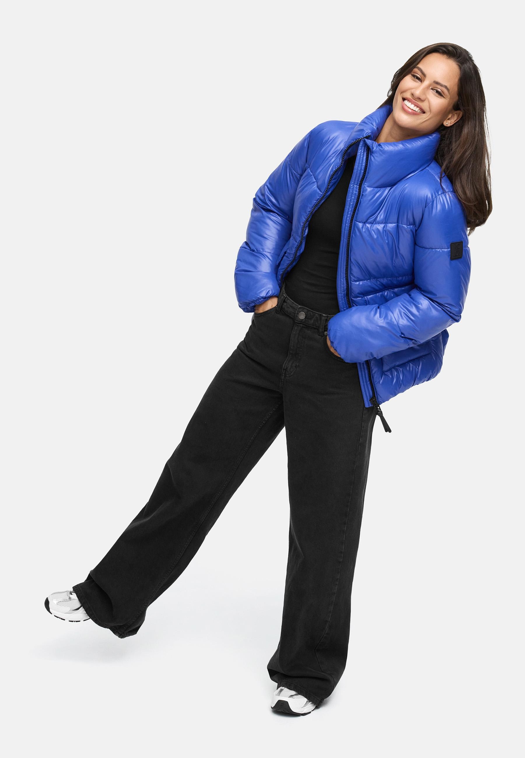 Navahoo Kurzjacke »Eispracht 14«, ohne Kapuze, Kurze gesteppte Damen Winterjacke