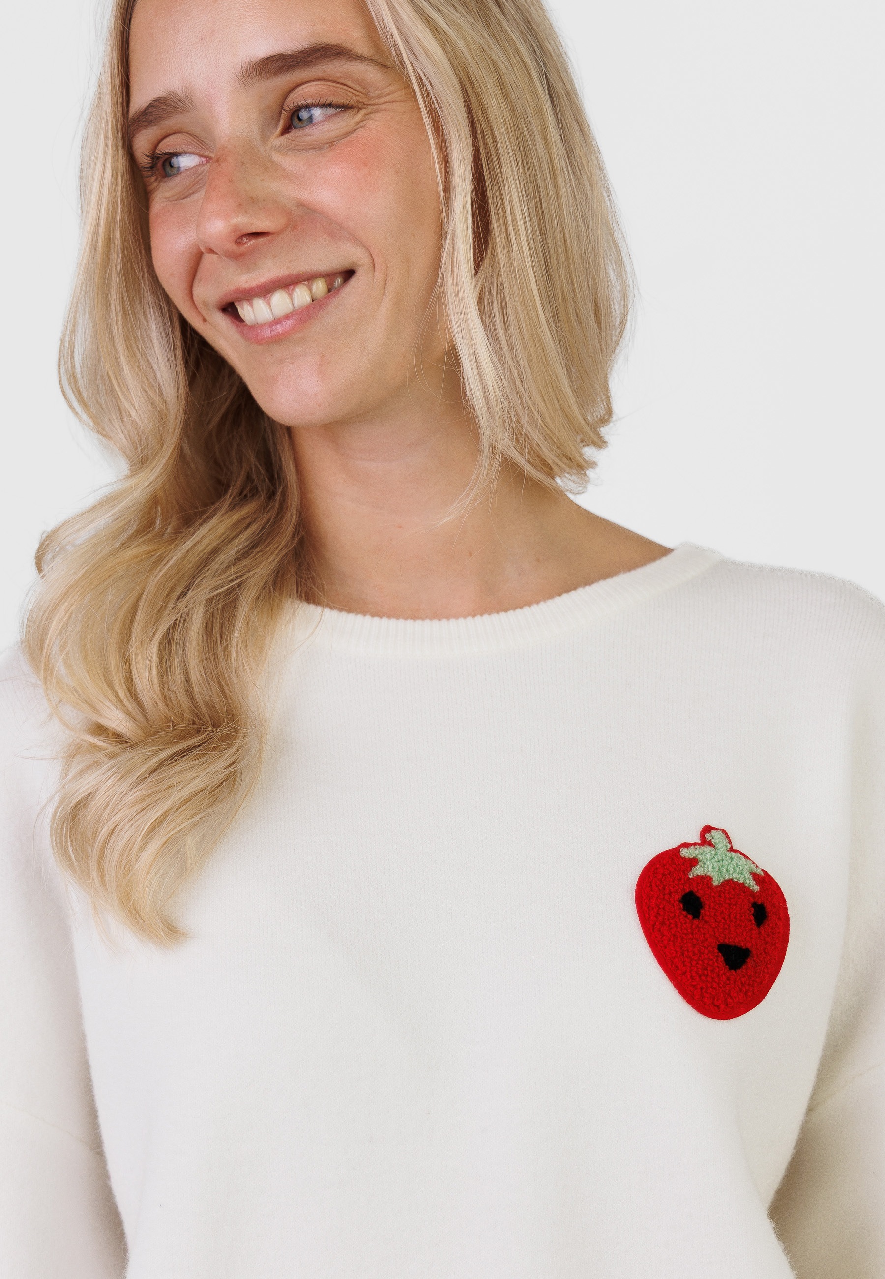 Kleinigkeit Sweater »Kleinigkeit Wollma Haypatch«
