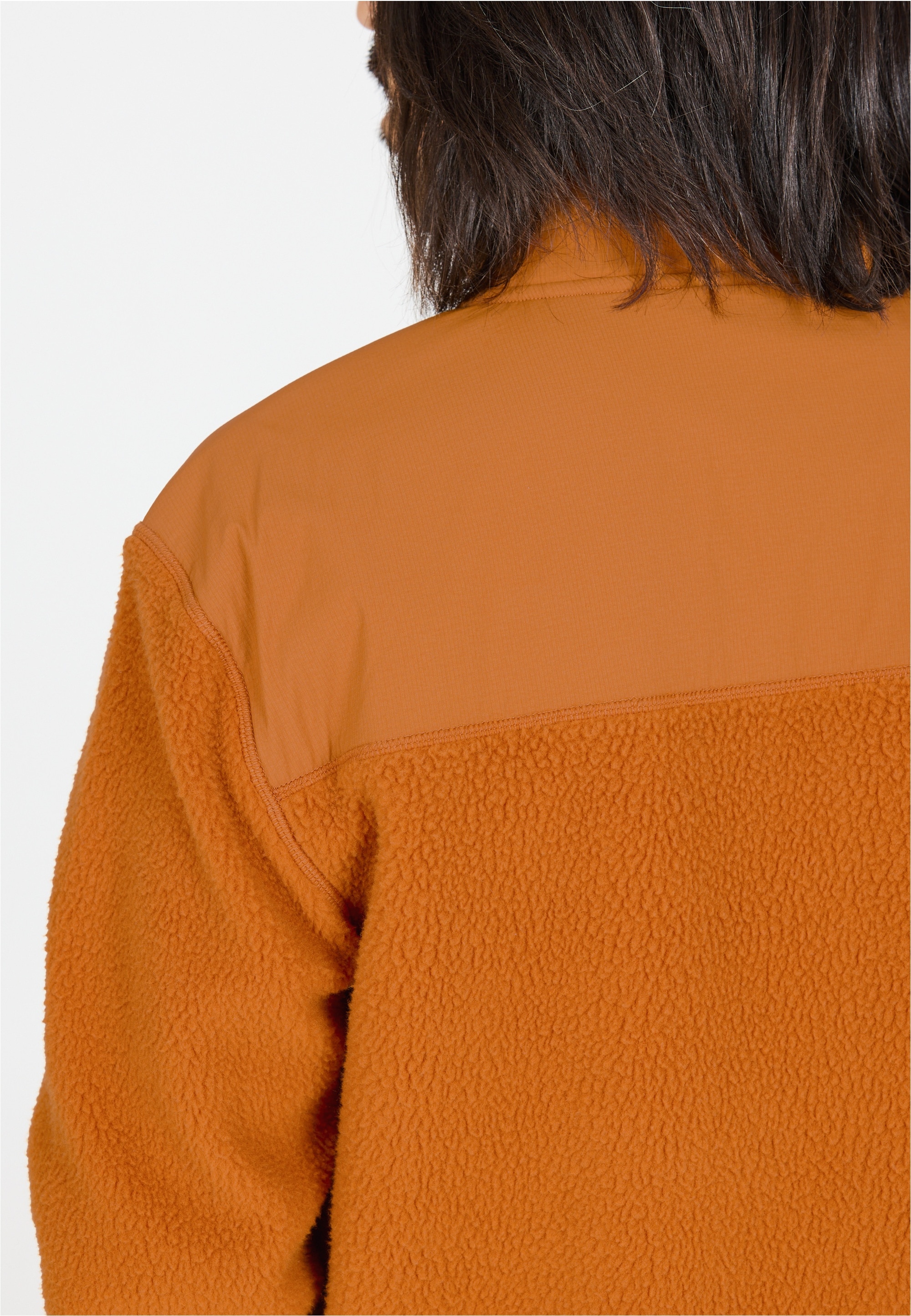 WHISTLER Strickpullover »Felis«, aus weichem Teddyfleece mit flachen Nähten