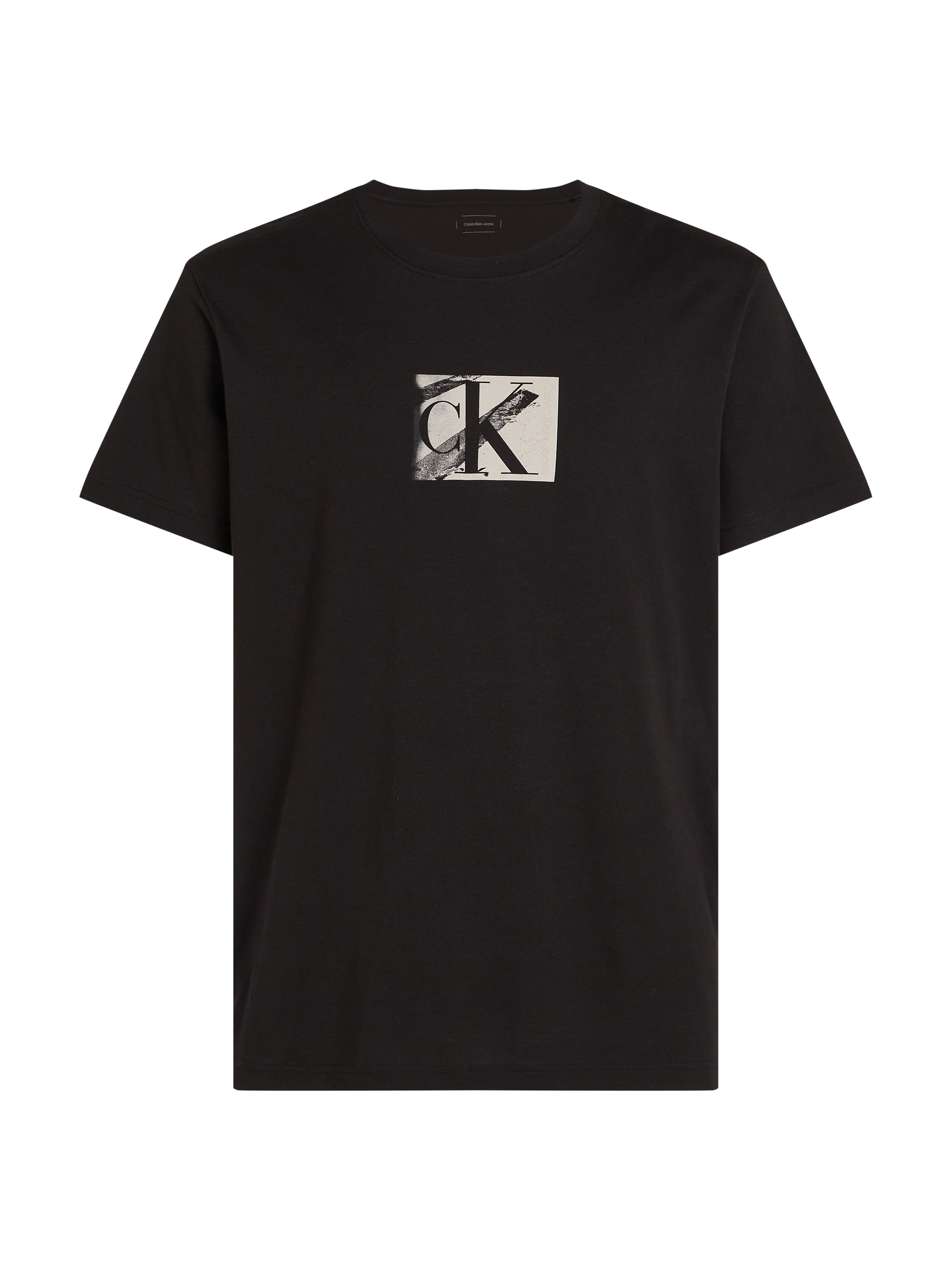 Calvin Klein Jeans Rundhalsshirt »SMALL CK BOX TEE«, Logodruck