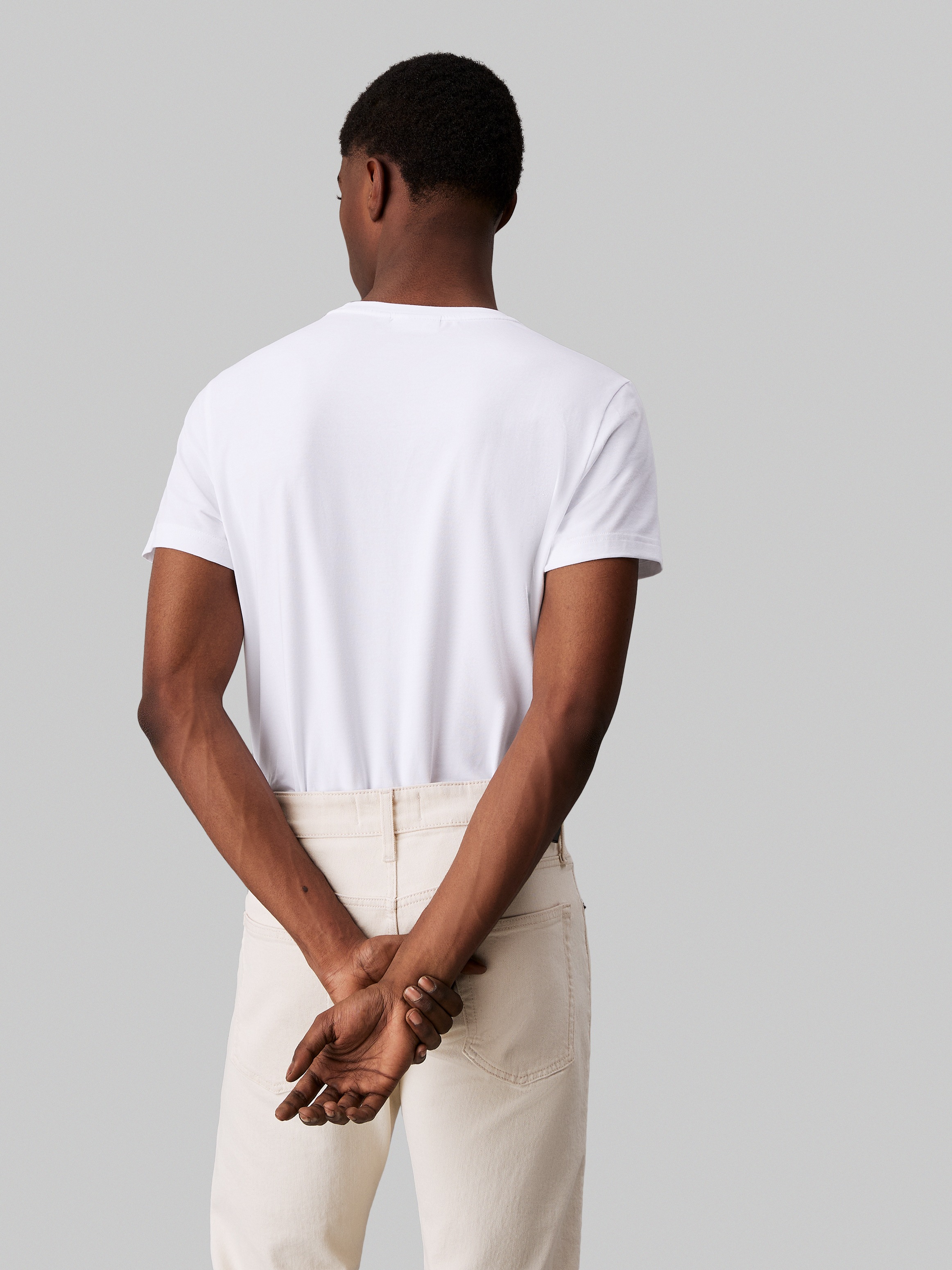 Calvin Klein T-Shirt »STRETCH SLIM FIT T-SHIRT«, mit Rundhalsausschnitt