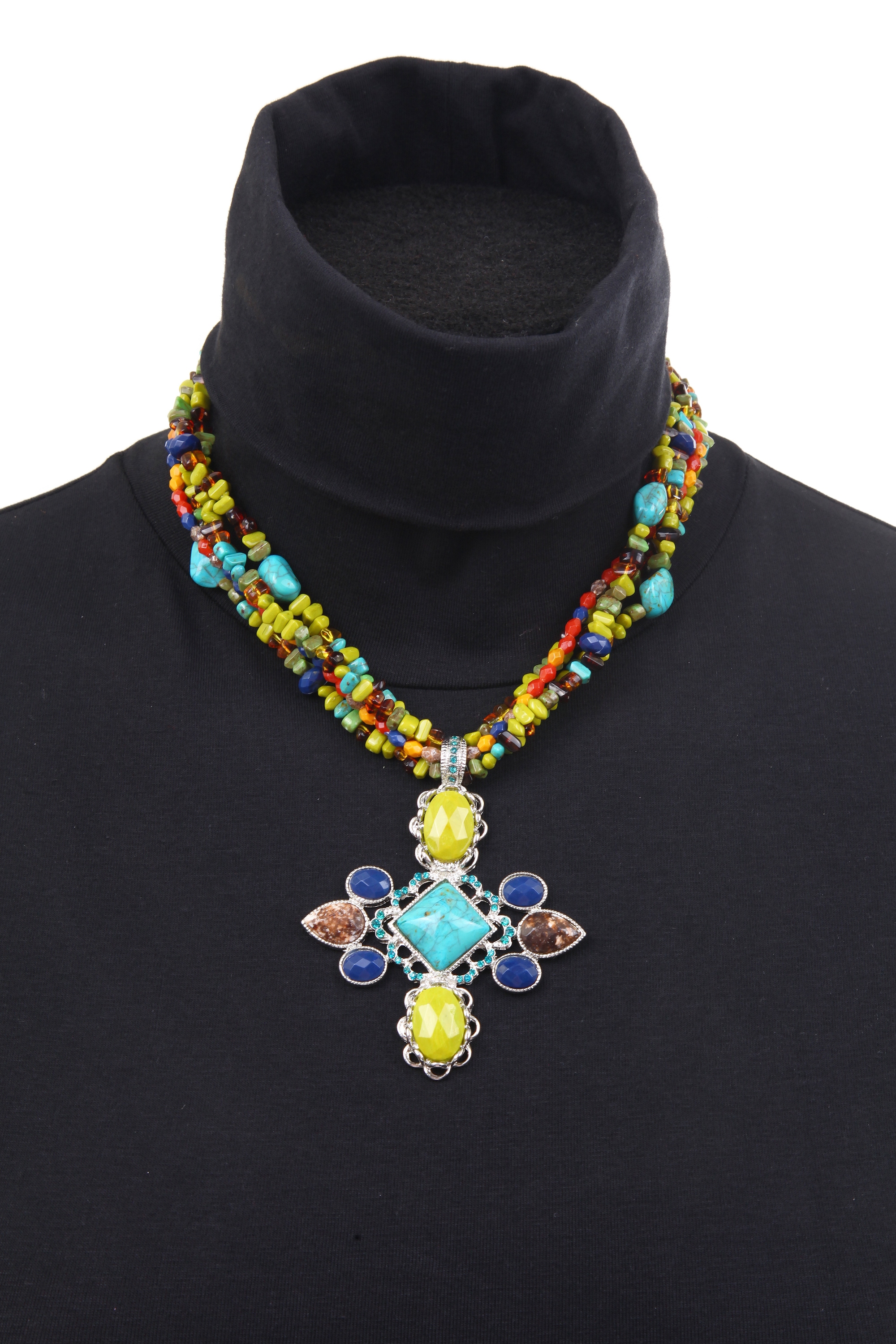 COLLEZIONE ALESSANDRO Kette mit Anhänger »Henriy« mit Kreuzanhänger