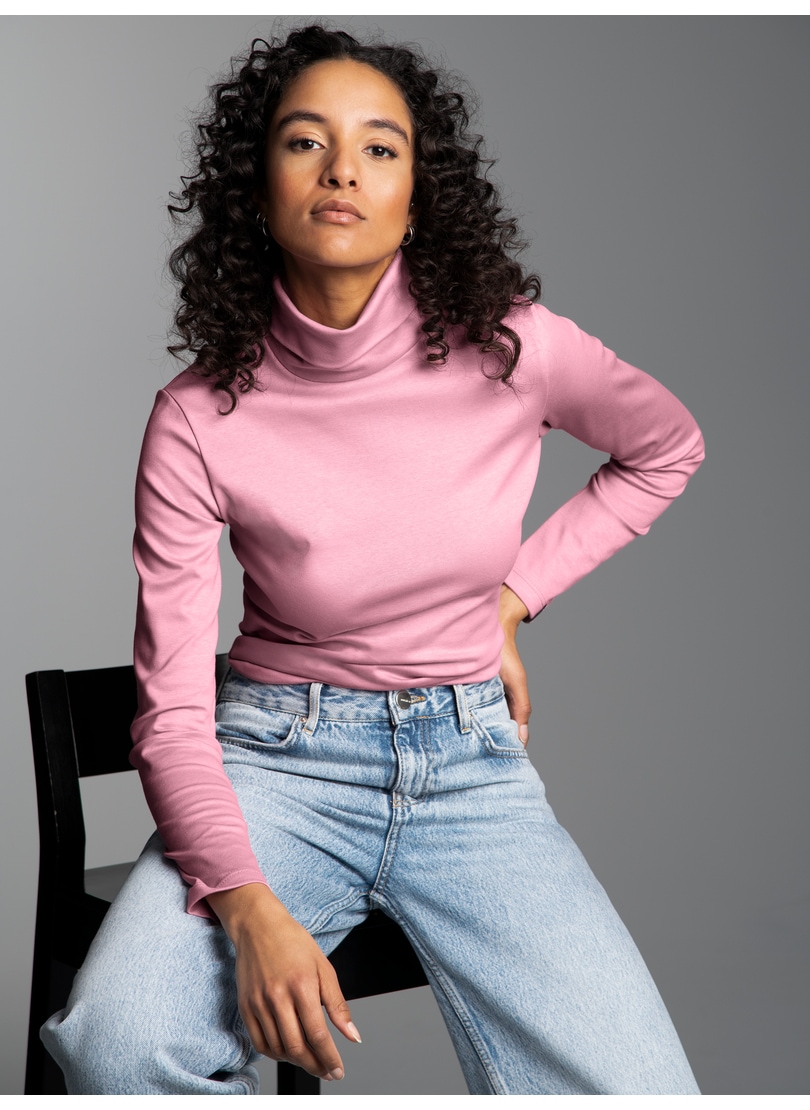 Trigema Rollkragenshirt "TRIGEMA Rollkragenshirt" 1 Stk. günstig online kaufen