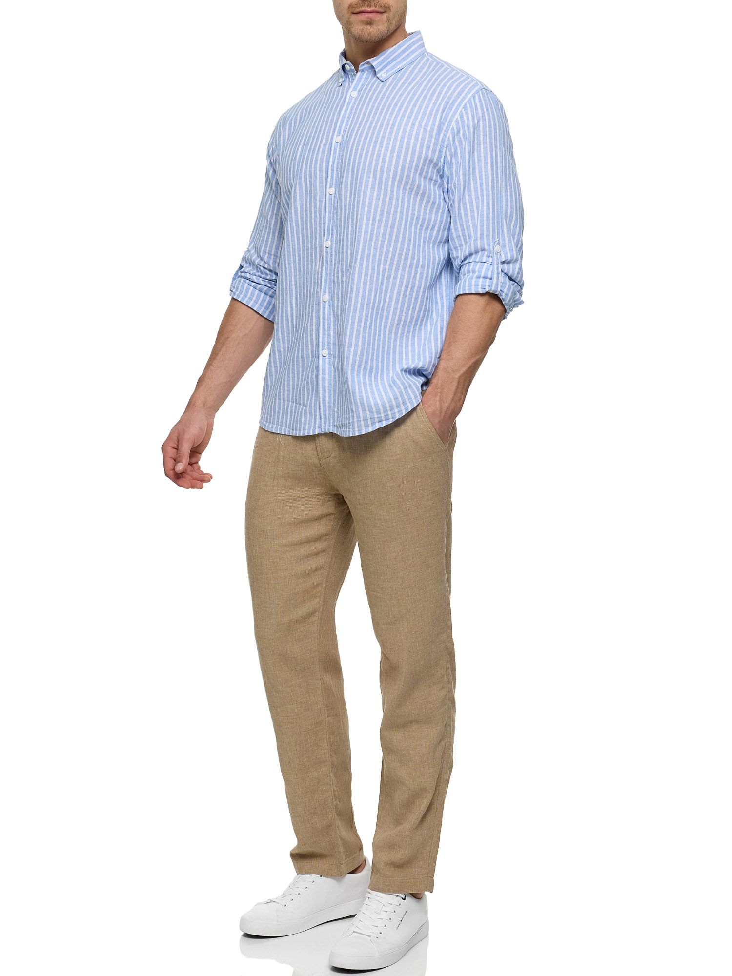 Indicode Leinenhose »INTrope Pant«
