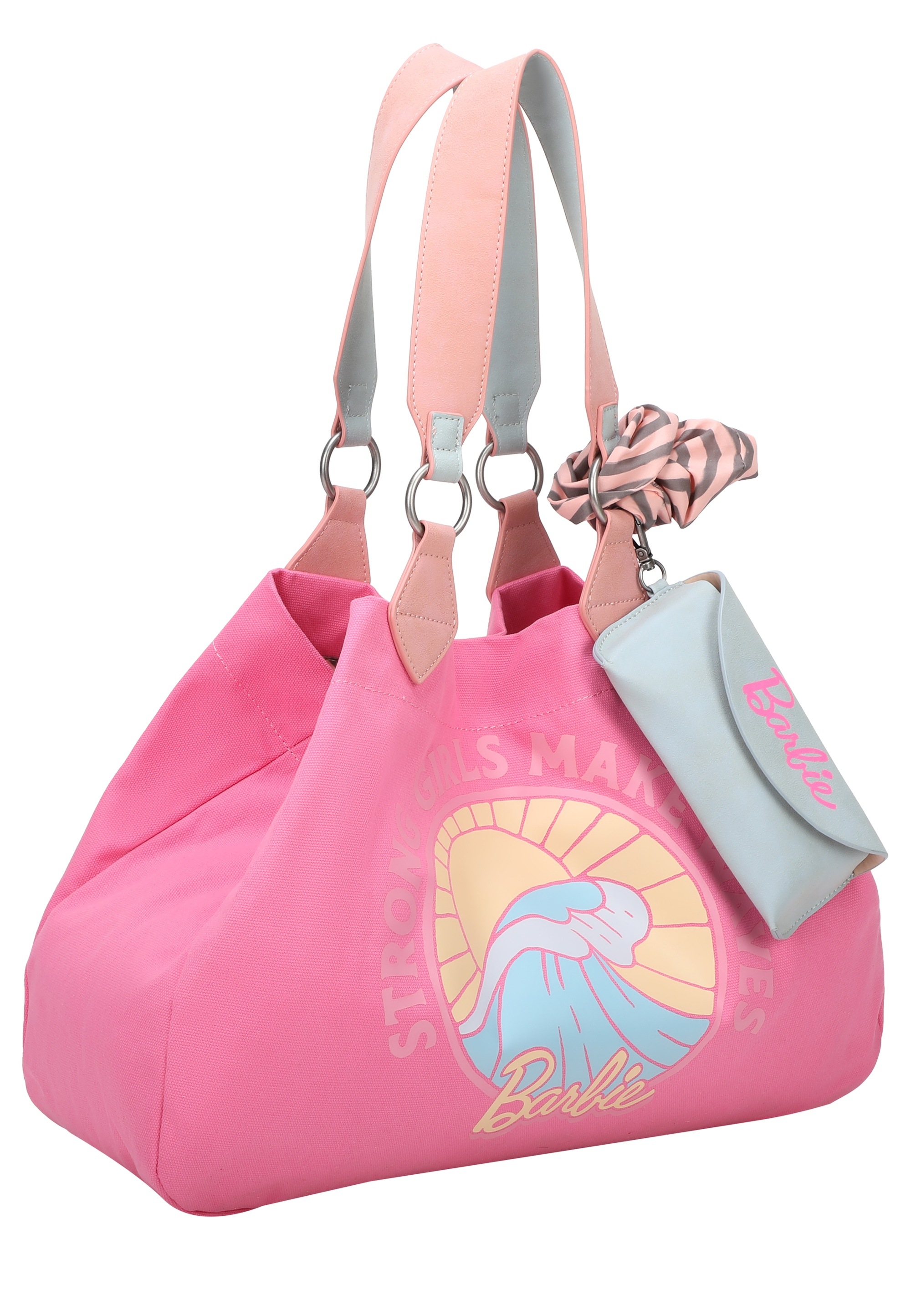 Fritzi aus Preußen Henkeltasche »Izzy Medium Big Wave Limited Barbie«, mit abnehmbarem Brillenetui