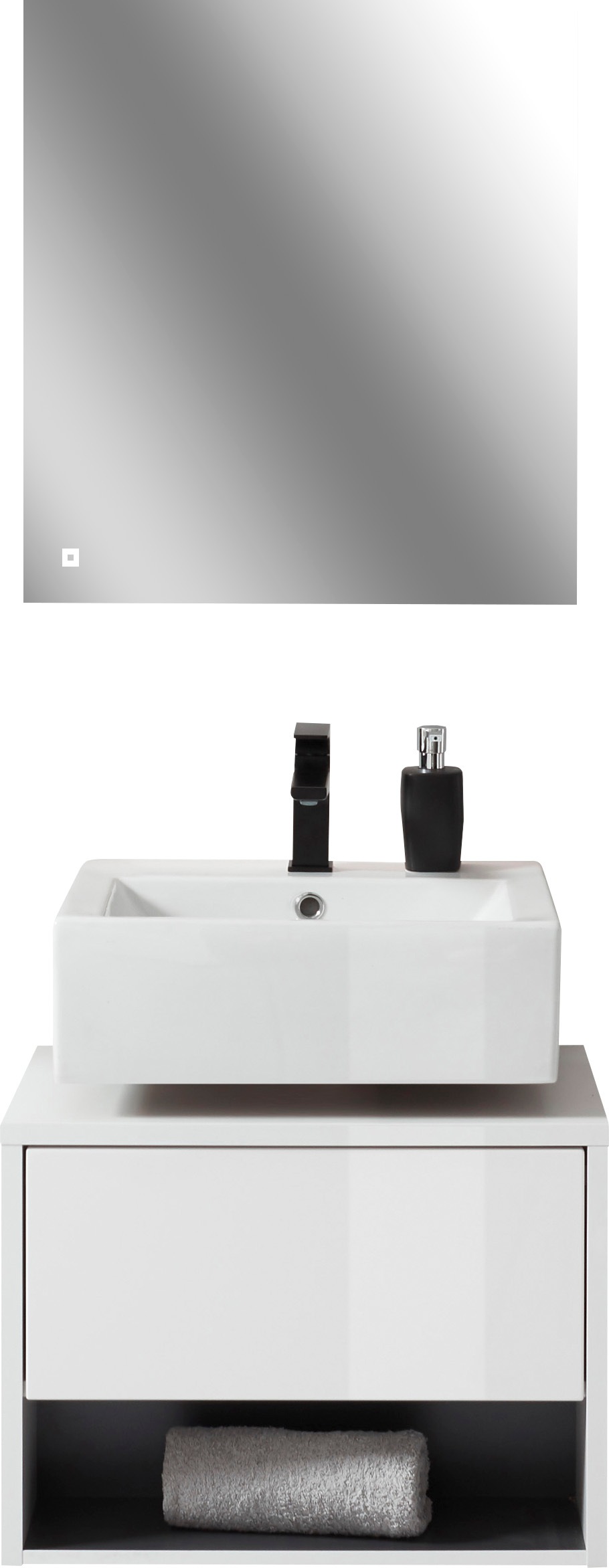 PLACES OF STYLE Badmöbel-Set "Studio Line, Bad im modernen Design, 2-teilig günstig online kaufen