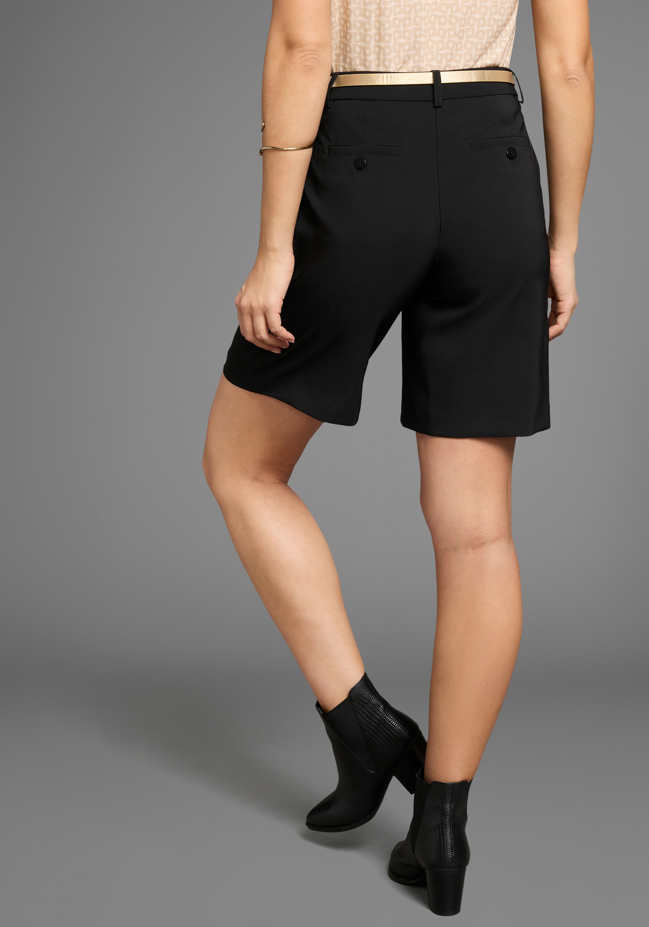 Laura Scott Chinoshorts, (Set, 2 tlg., mit Gürtel), mit passendem Gürtel günstig online kaufen