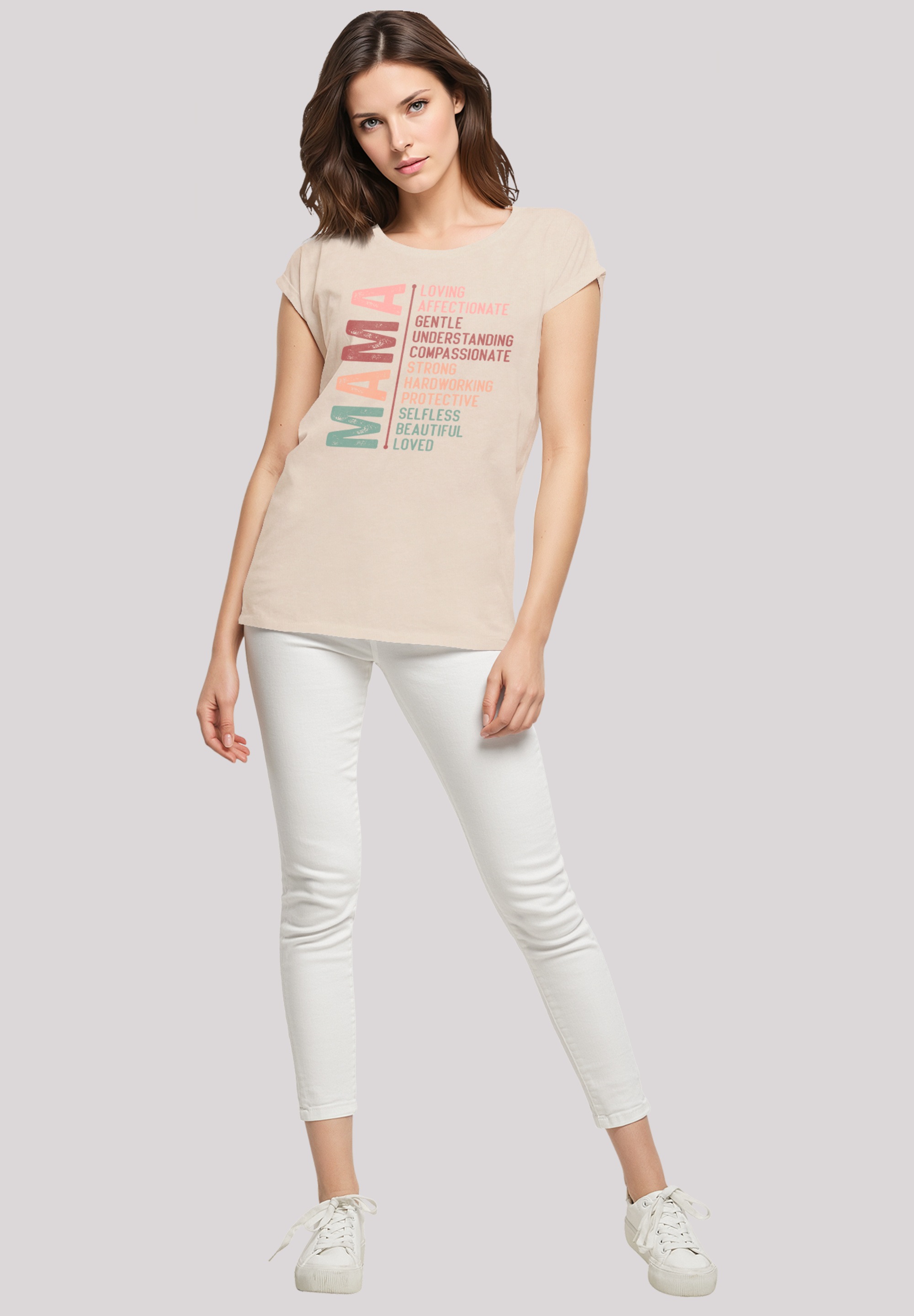 F4NT4STIC T-Shirt »Muttertag Feiern Sie die Mama«, Premium Qualität