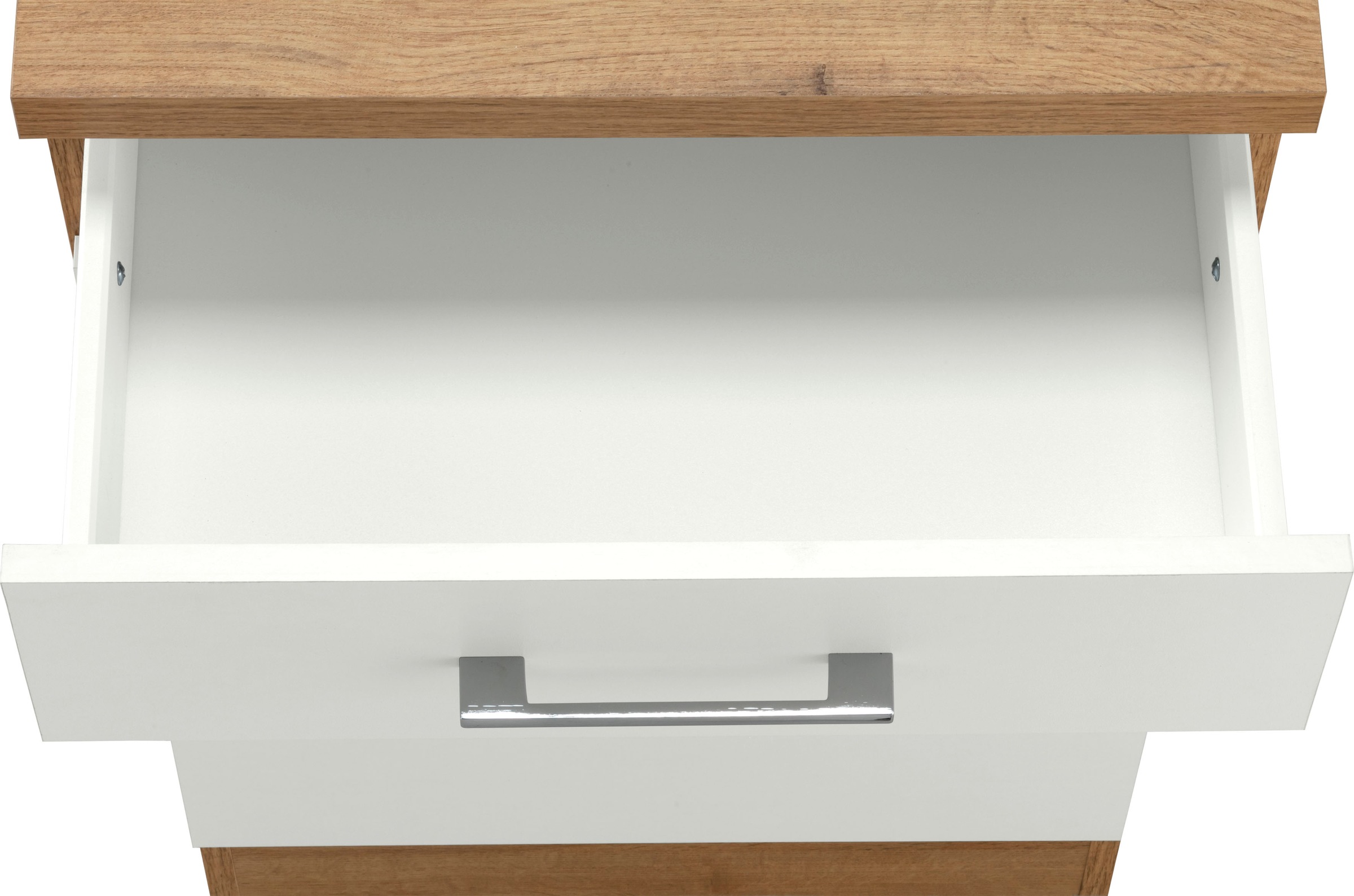 KOCHSTATION Unterschrank »KS-Colmar« 50 cm, mit Metallgriff, für viel Stauraum