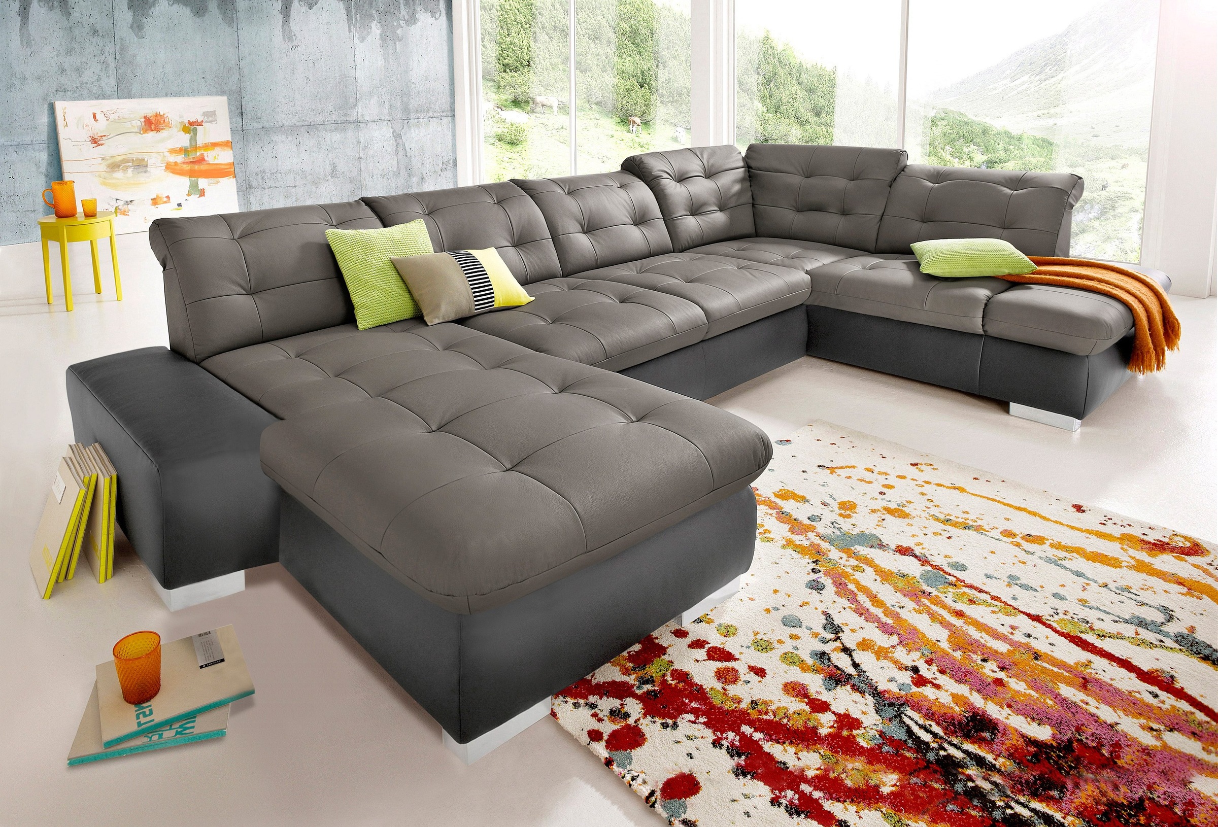 sit&more Wohnlandschaft "Palomino U-Form", wahlweise in XL oder XXL