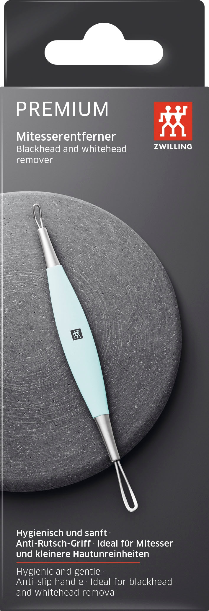 Zwilling Mitesserentferner »Zwilling Mitesserentferner«, Präzise Anwendung durch Soft-Touch Grip für sanfte Hautpflege.