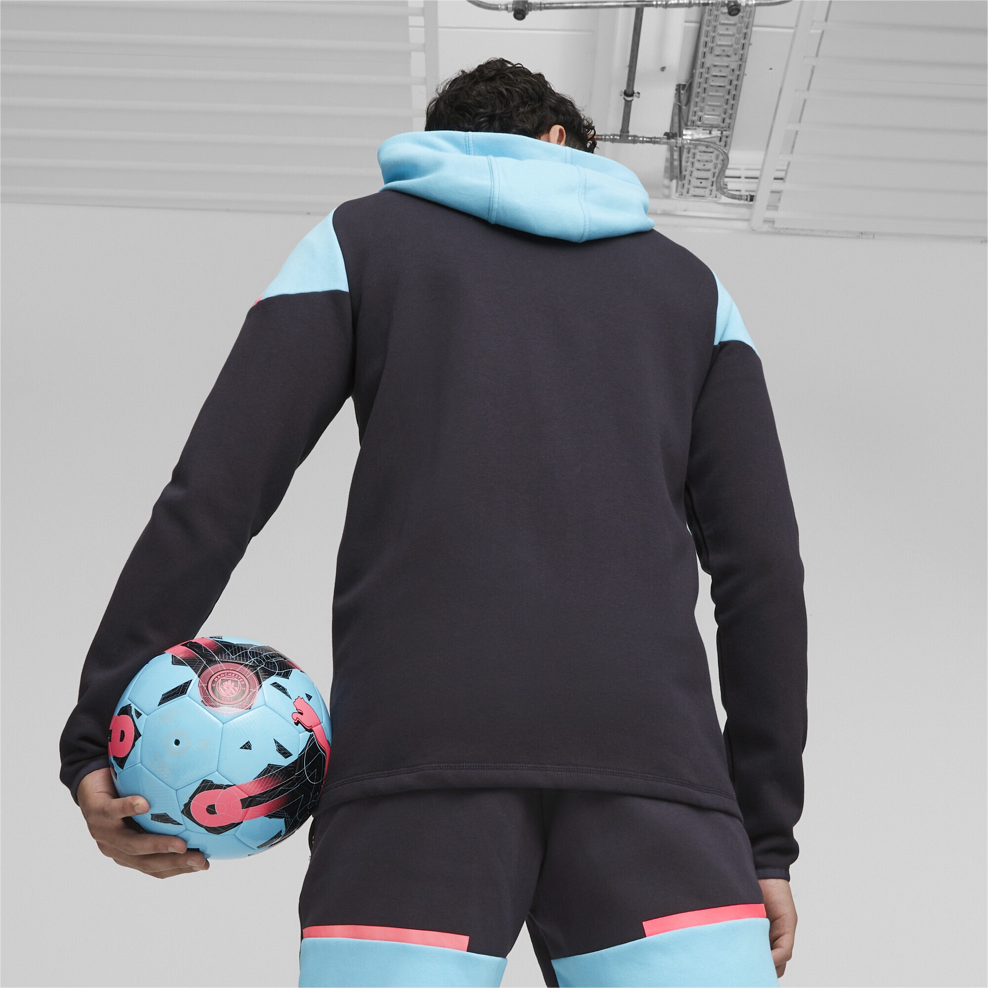 PUMA Trainingsjacke »Manchester City Football Casuals Kapuzenjacke Herren«