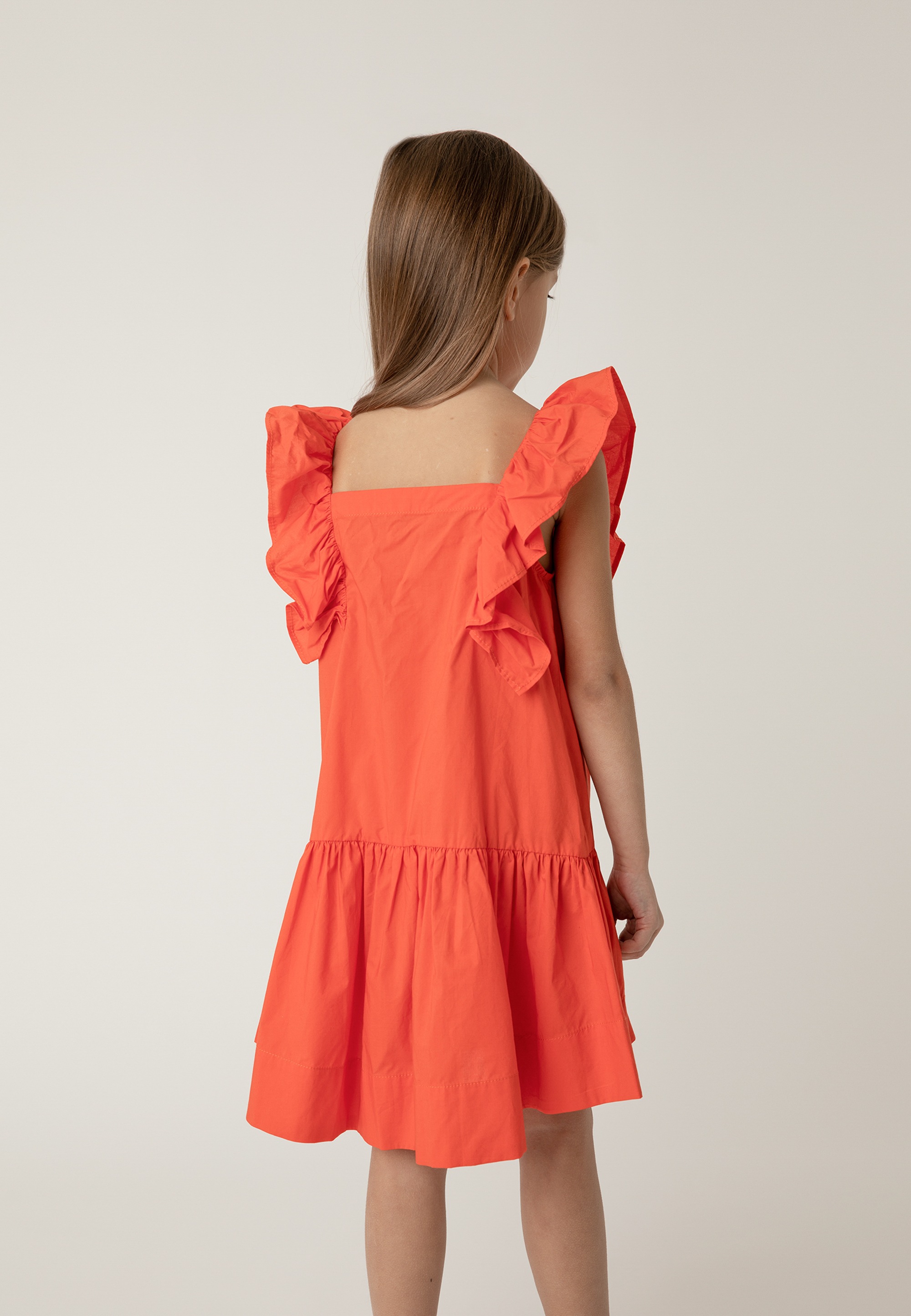 Gulliver A-Linien-Kleid, mit Rüschen