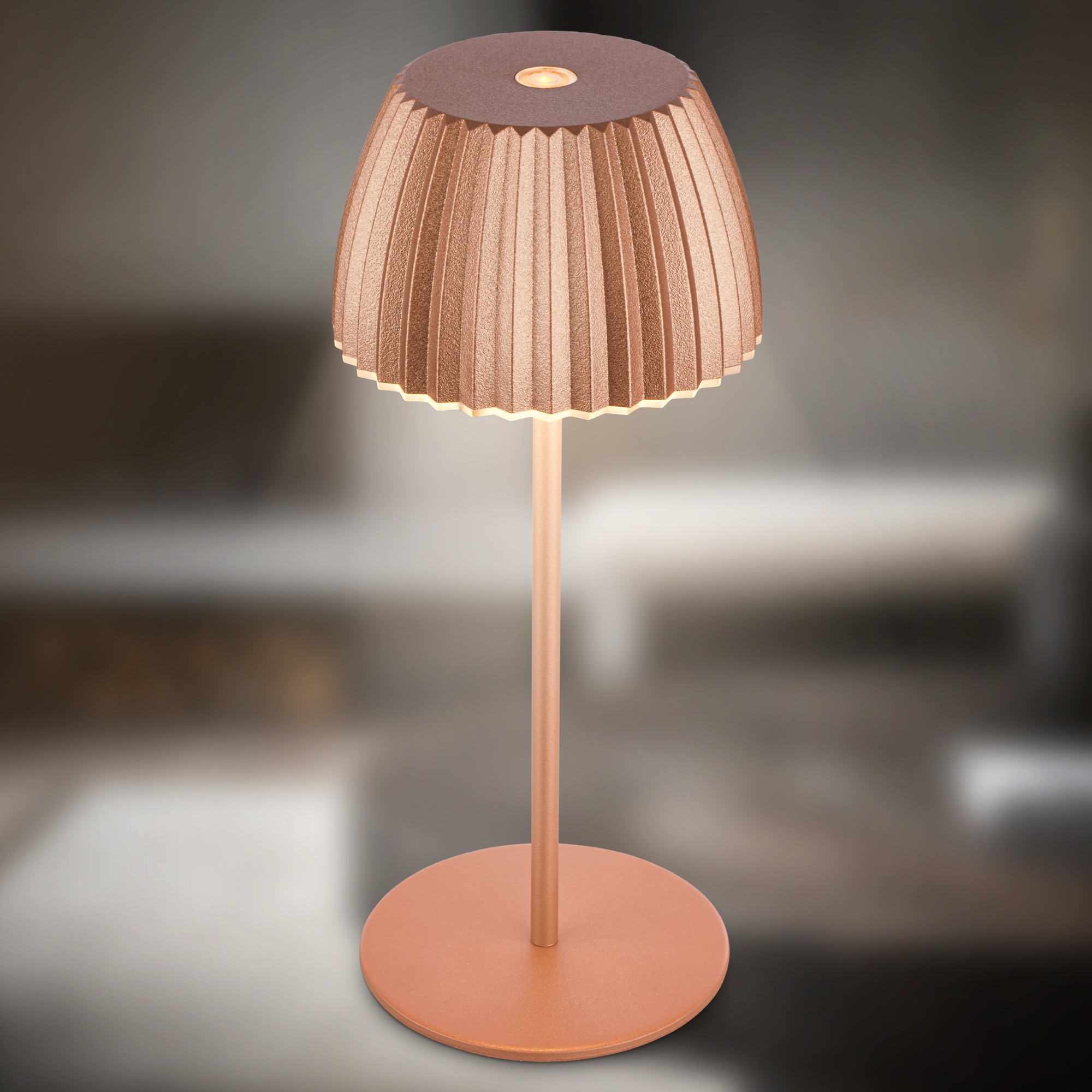 Briloner Leuchten LED Tischleuchte »Akku LED Tischleuchte« LED-Modul