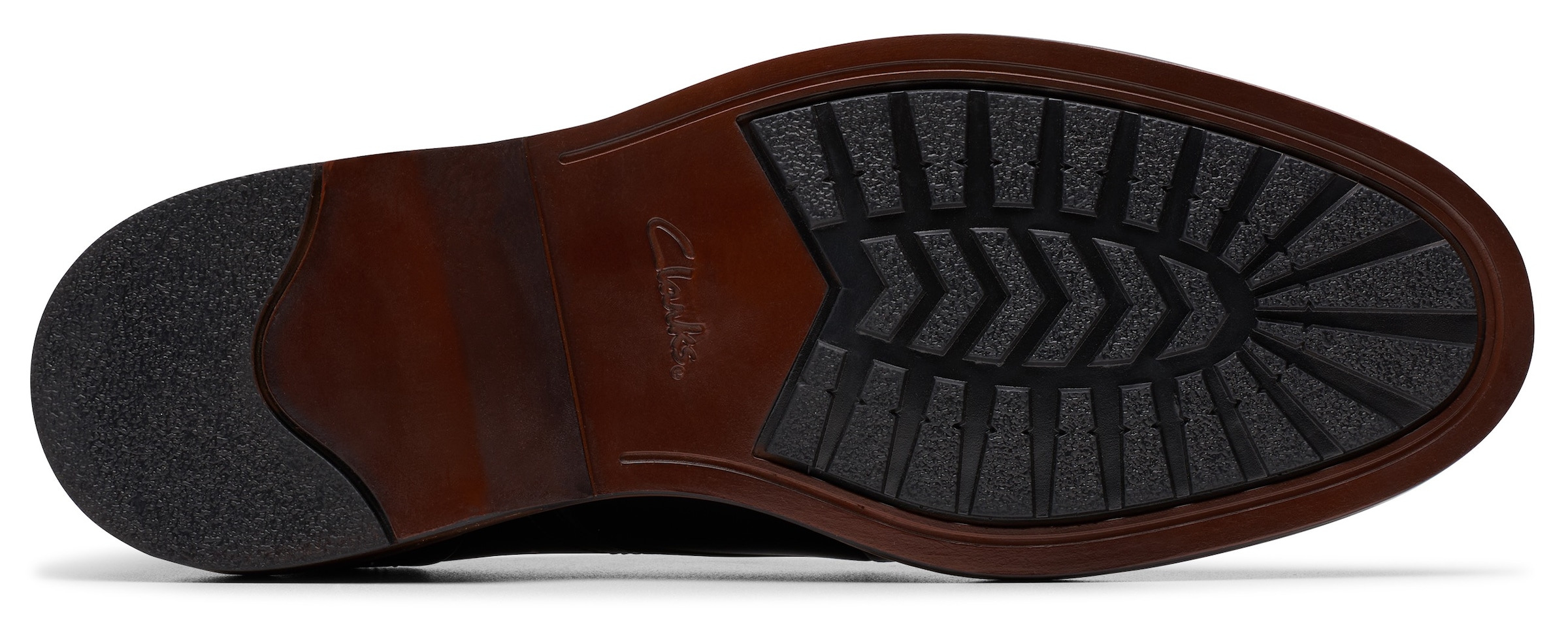 Clarks Schnürschuh »Alwin Lace«, Business Schnürschuh mit Anziehlasche