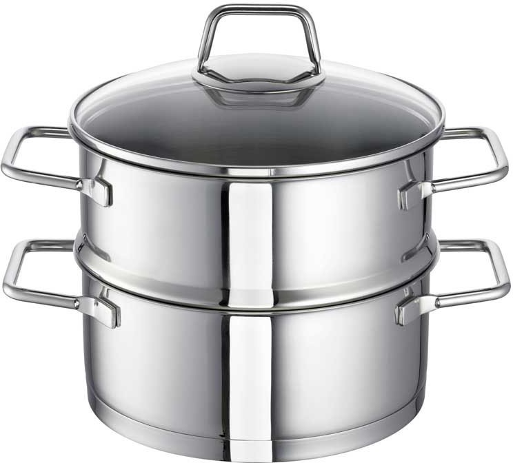 SCHULTE-UFER Dampfgartopf "Wega" 1 Stk. tlg. Edelstahl 18/10 günstig online kaufen