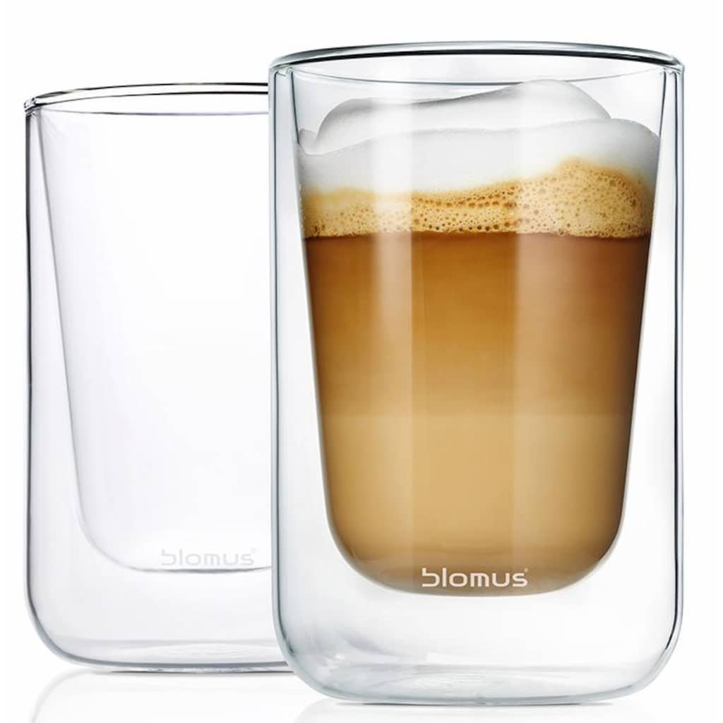 BLOMUS Thermoglas »NERO«, (Set, 2 tlg.), Doppelwandig, Inhalt 250 ml, 2-teilig