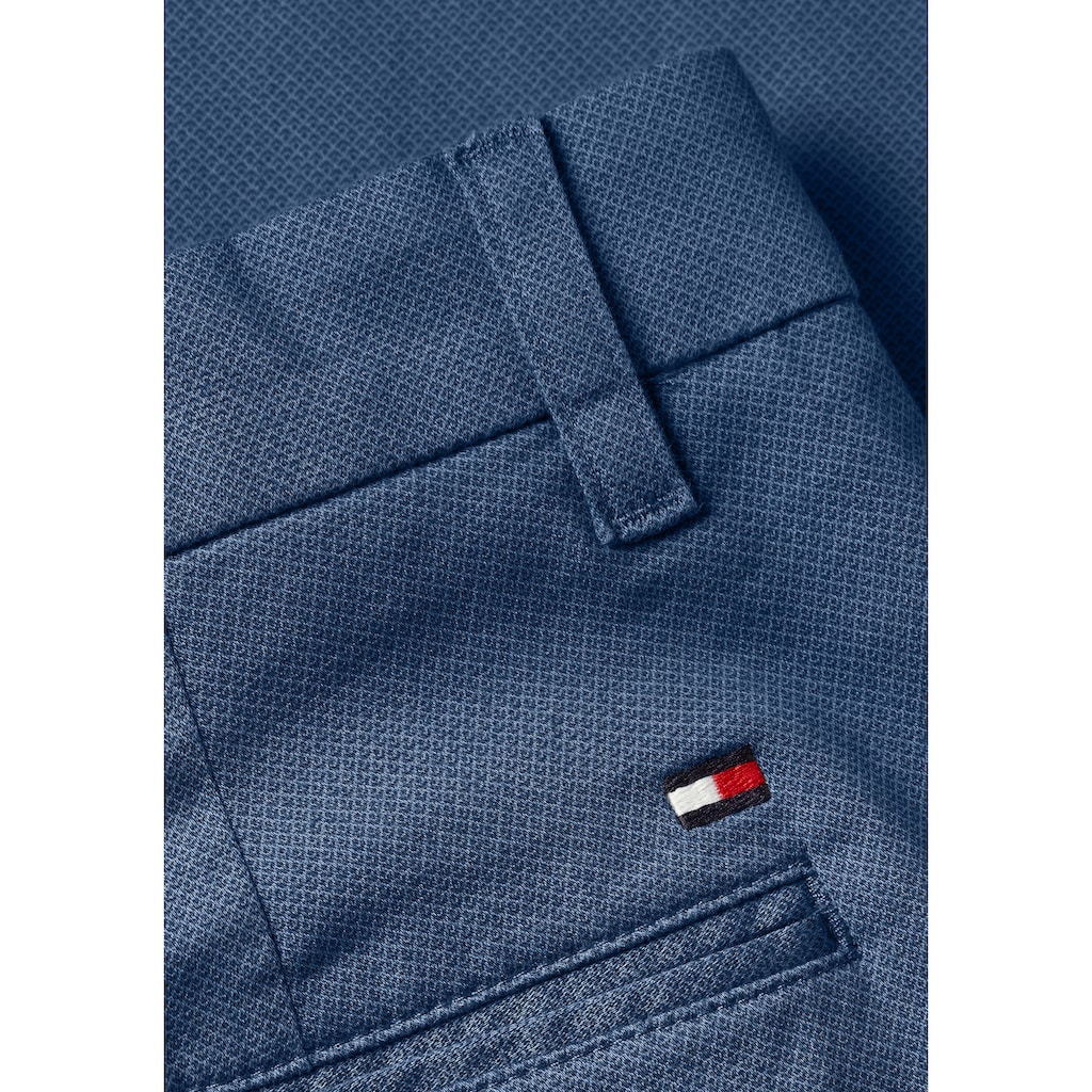 Tommy Hilfiger Chinohose »CHINO BLEECKER PRINTED STRUCTURE«