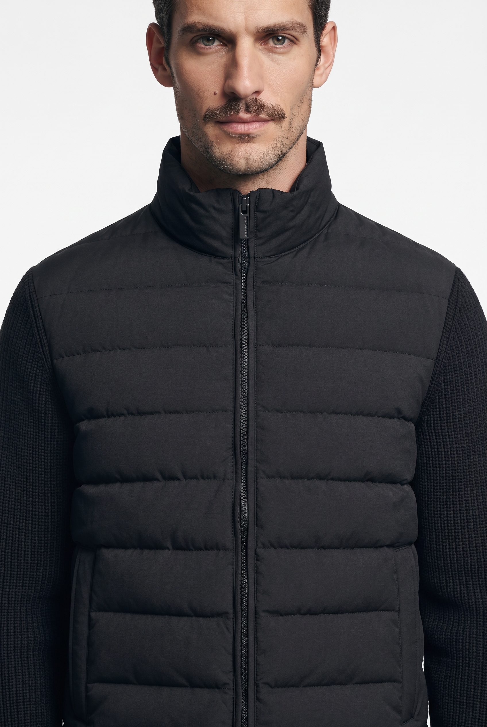 Colmar Steppjacke Stehkragen Regular Fit, 2-Wege-Zipper