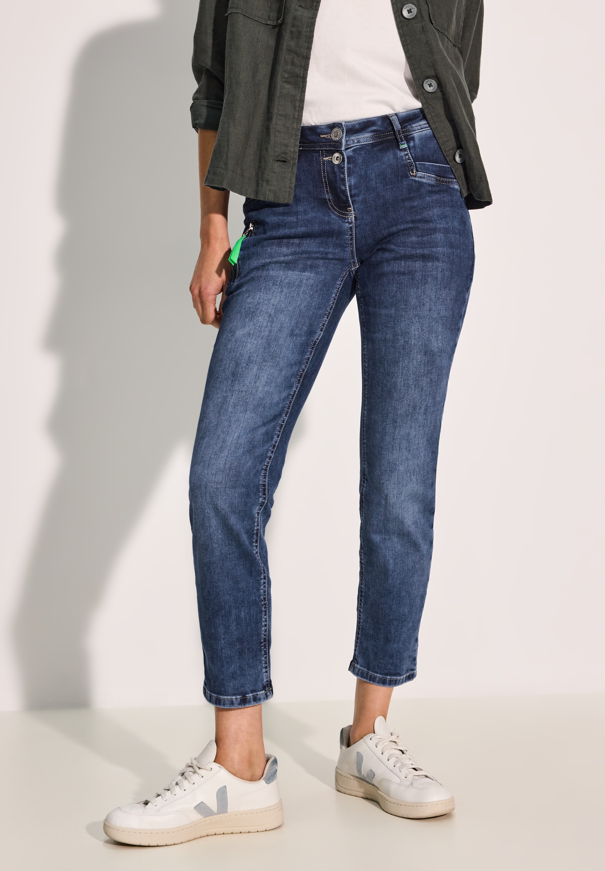 Cecil Regular-fit-Jeans "SCARLETT", im Five-Pocket Style günstig online kaufen