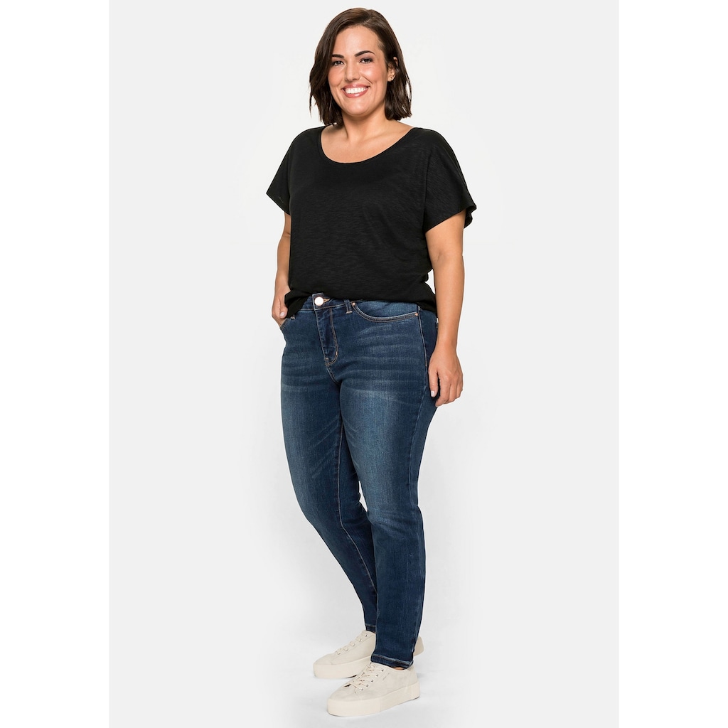 Sheego Stretch-Jeans »Große Größen«, Skinny mit Bodyforming-Effekt