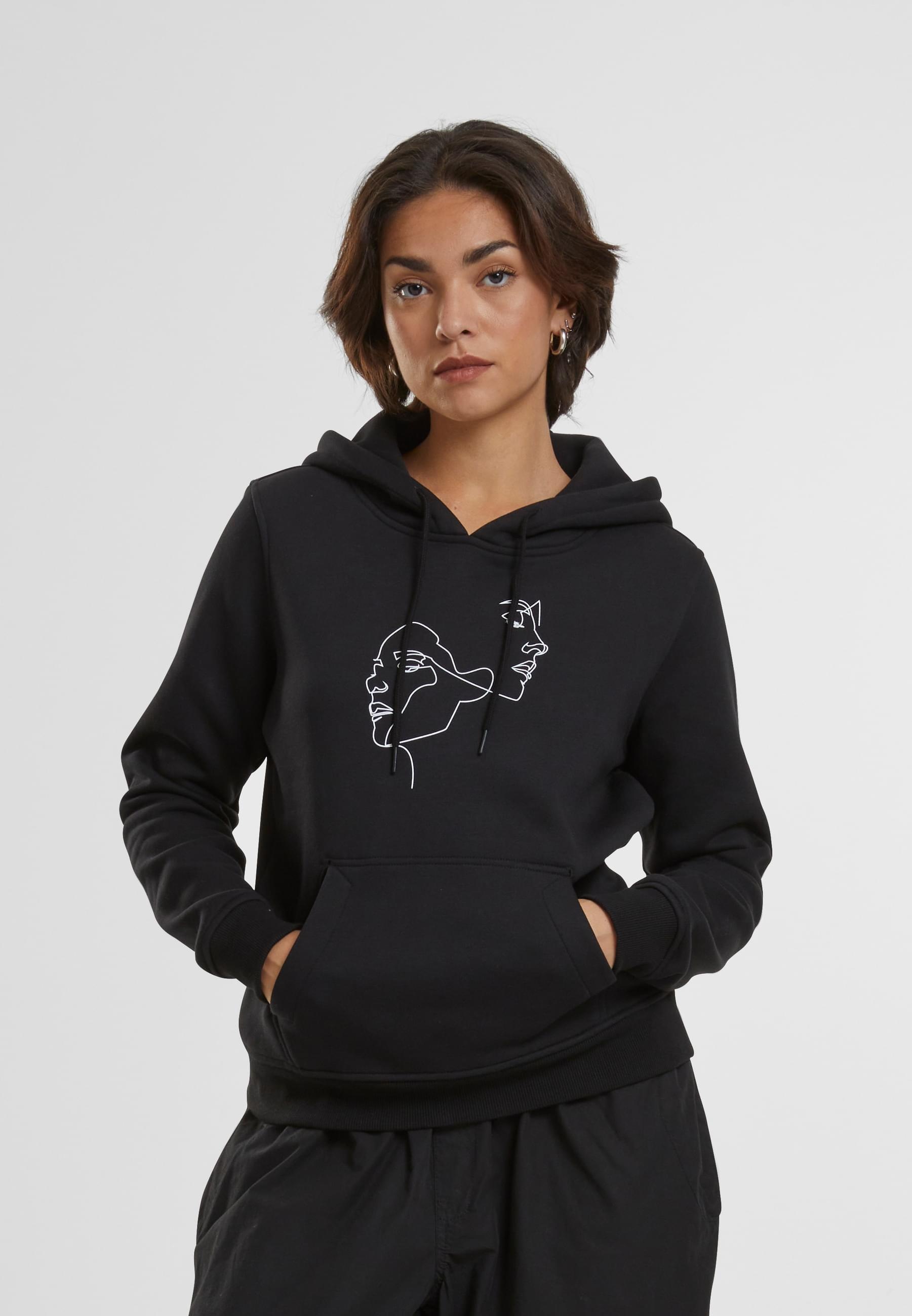 MisterTee Kapuzenpullover »MisterTee Ladies One Line Fit Hoody«