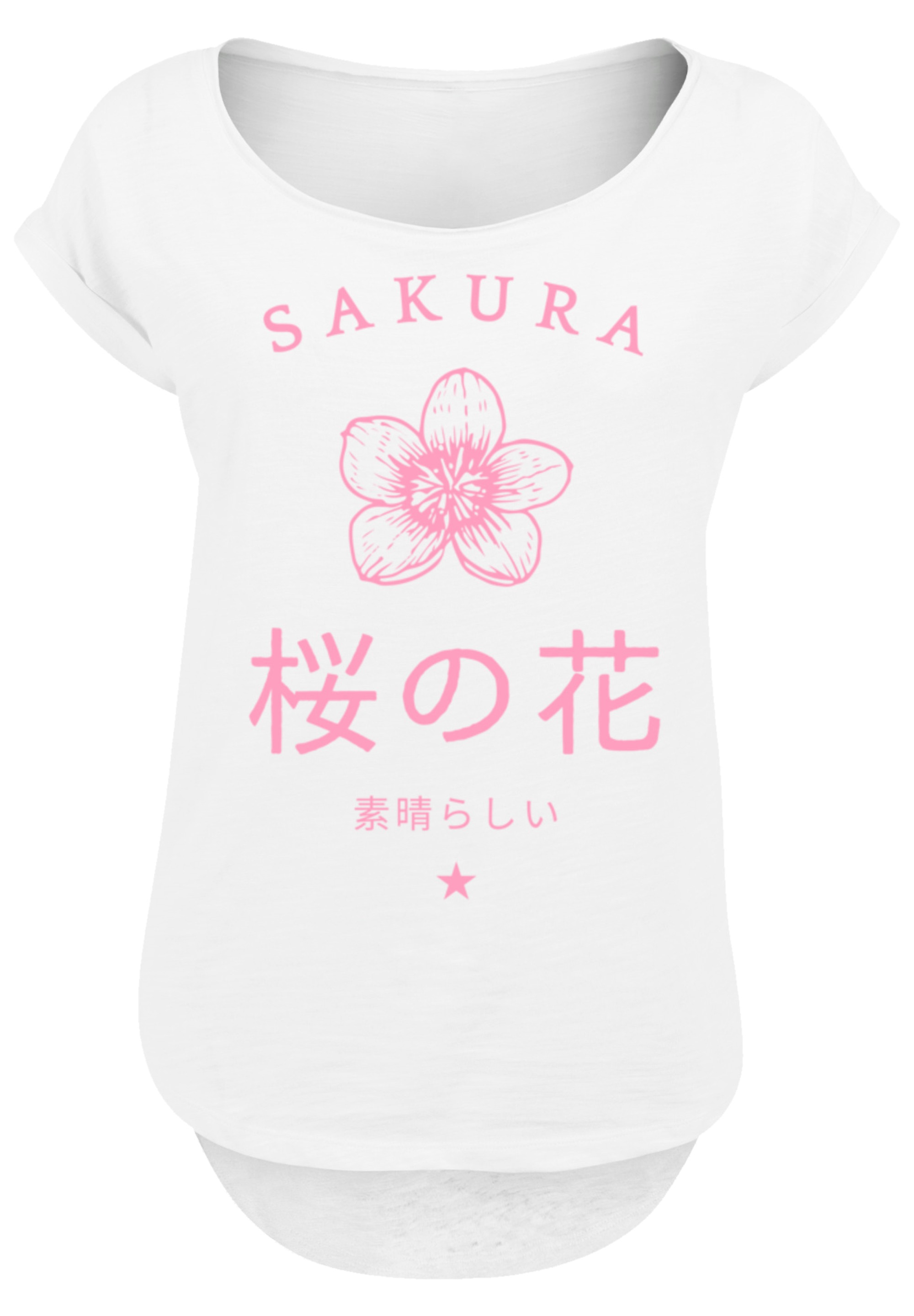 F4NT4STIC T-Shirt »Sakura Flower Japan« Print