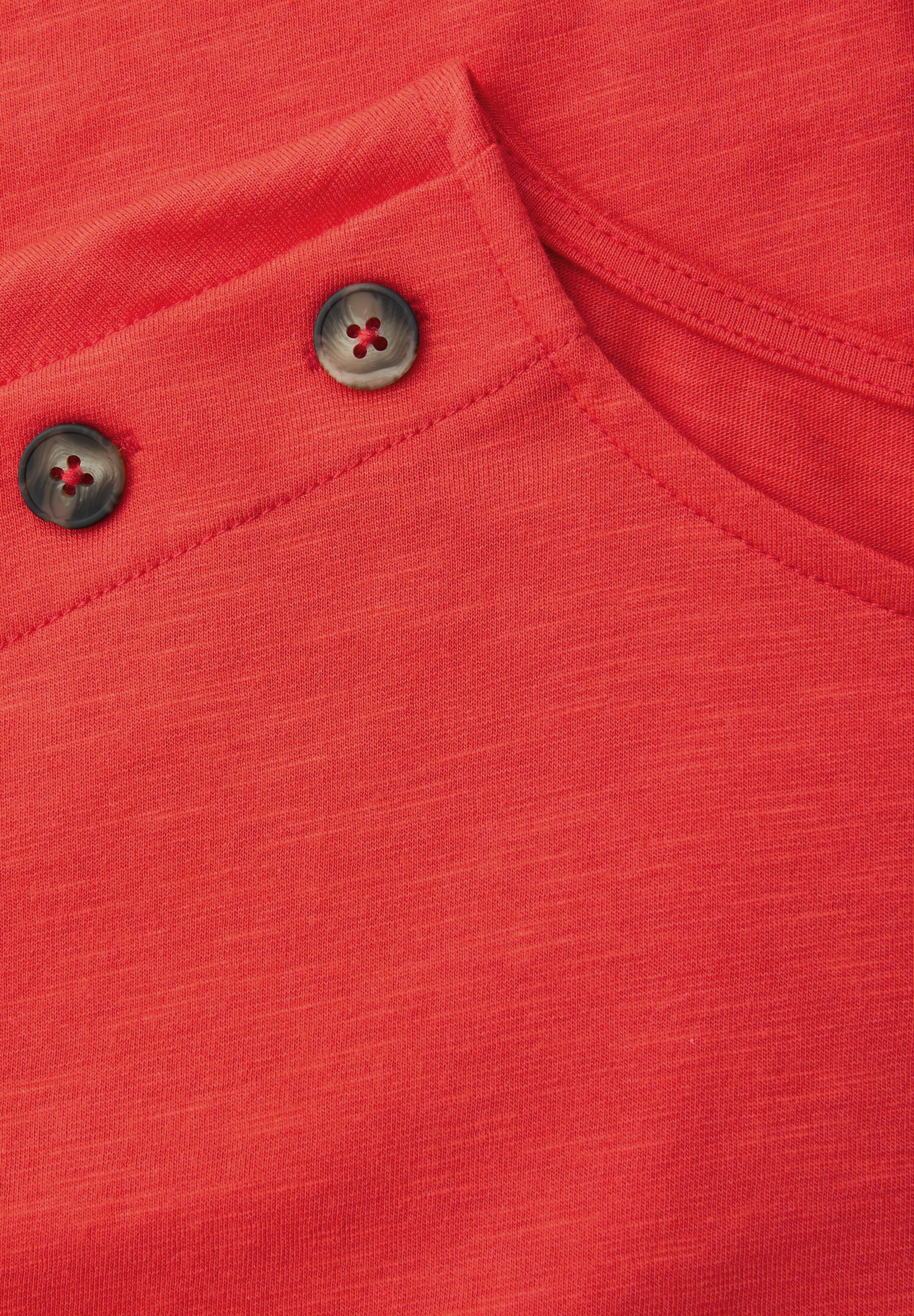 STREET ONE STUDIO T-Shirt mit U-Boot-Ausschnitt