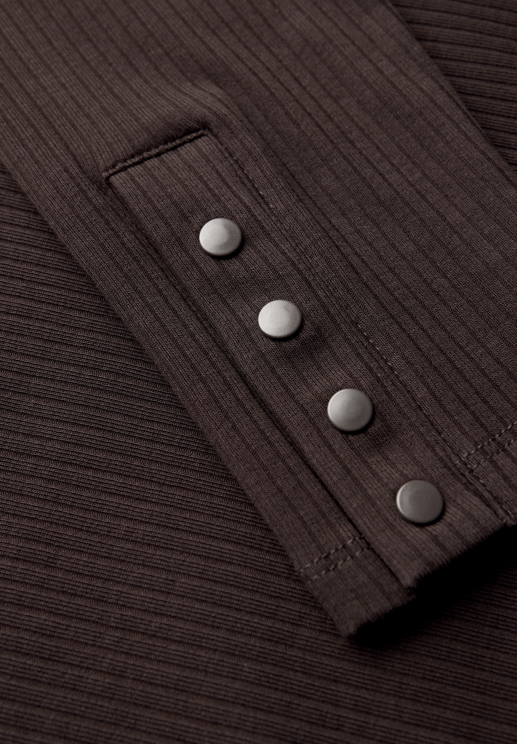 STREET ONE Langarmshirt, aus Baumwolle mit Stretchante
